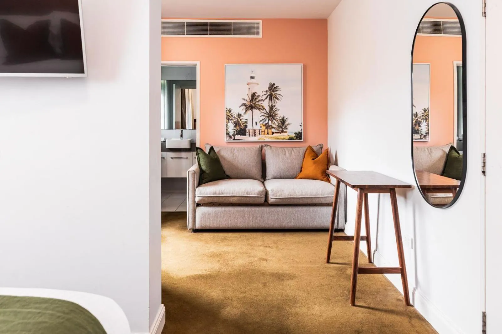 Bedroom in The Lucky Hotel