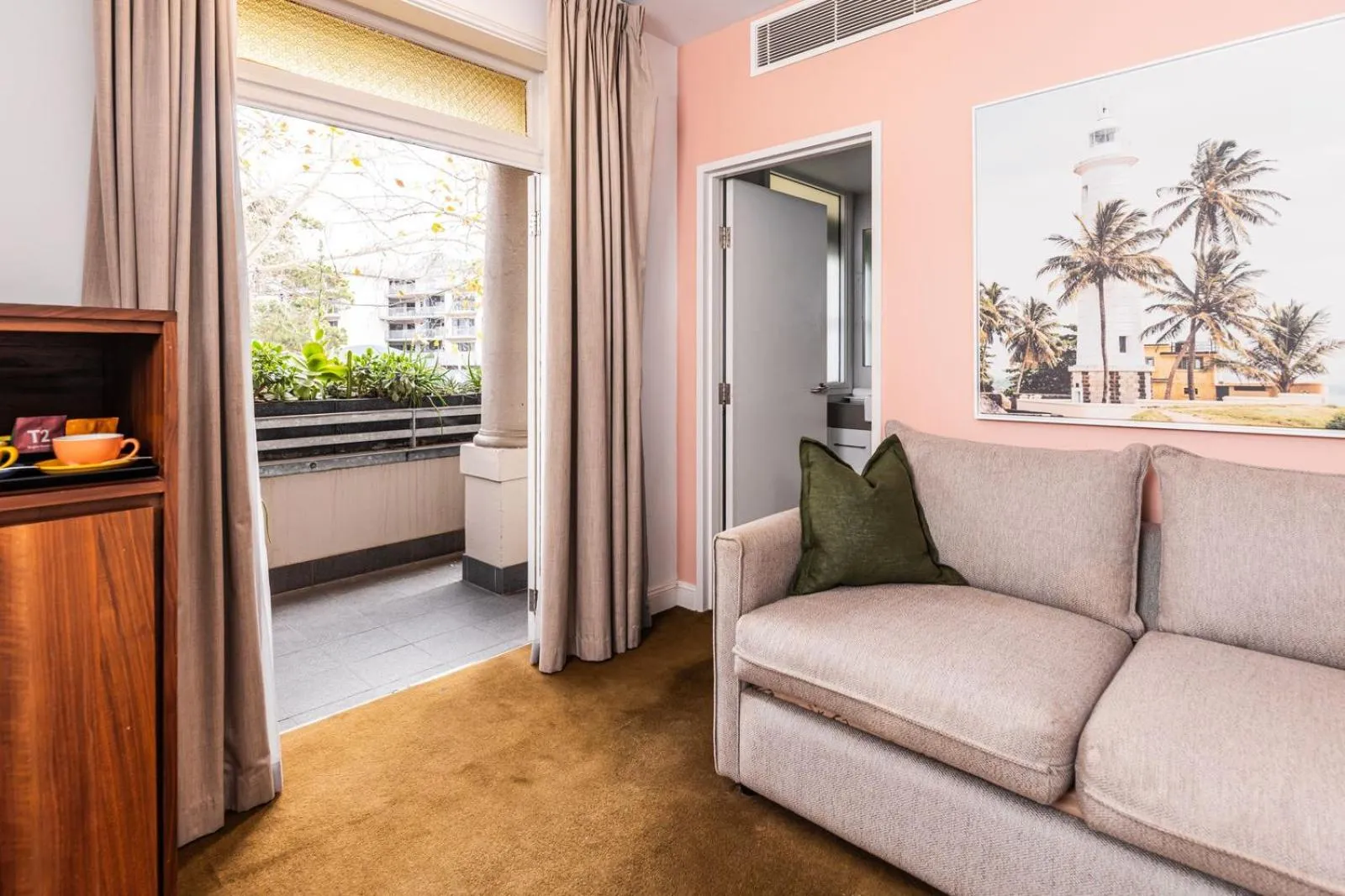 Balcony/Terrace in The Lucky Hotel