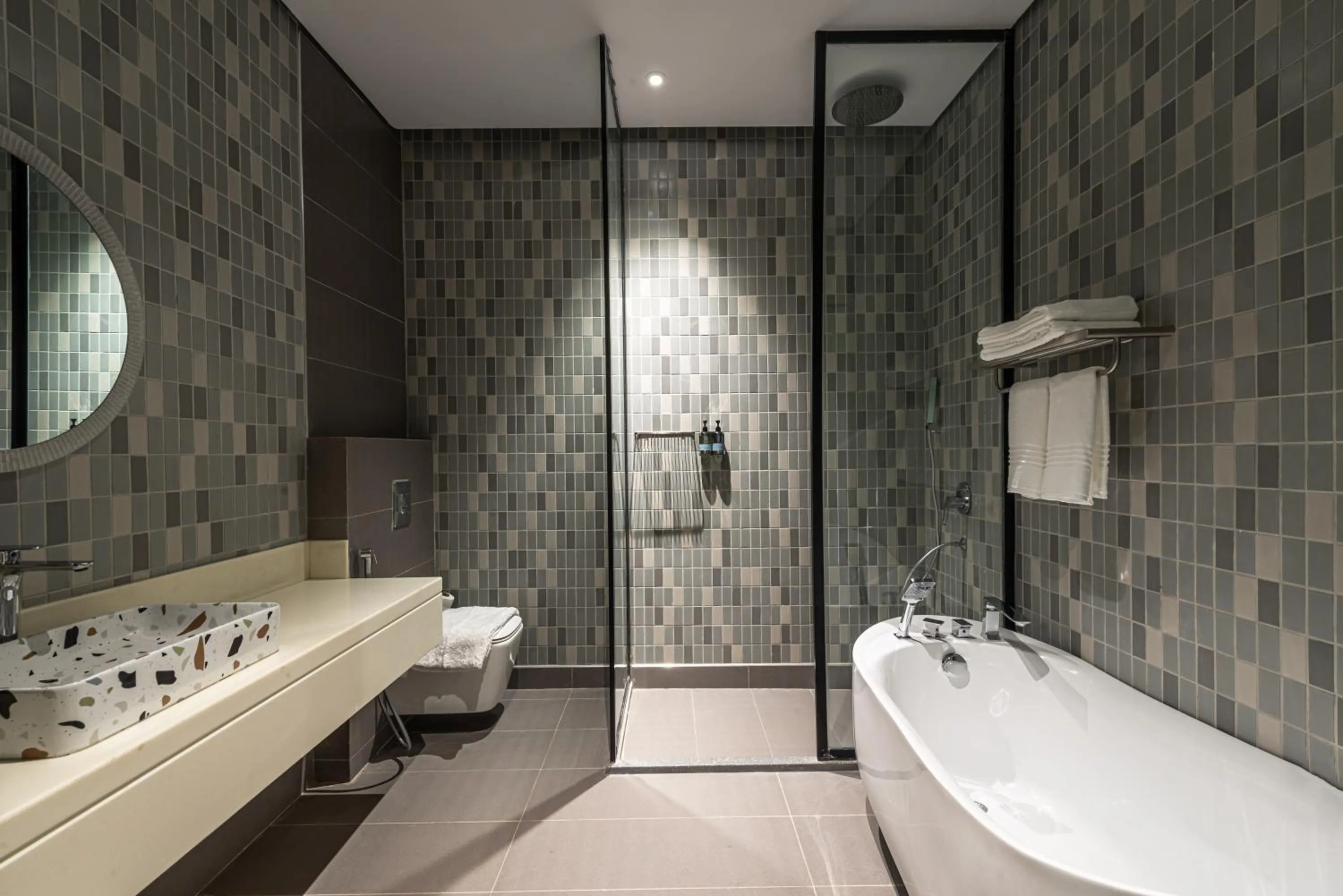 Shower in Ewaa Express Hotel - Abha