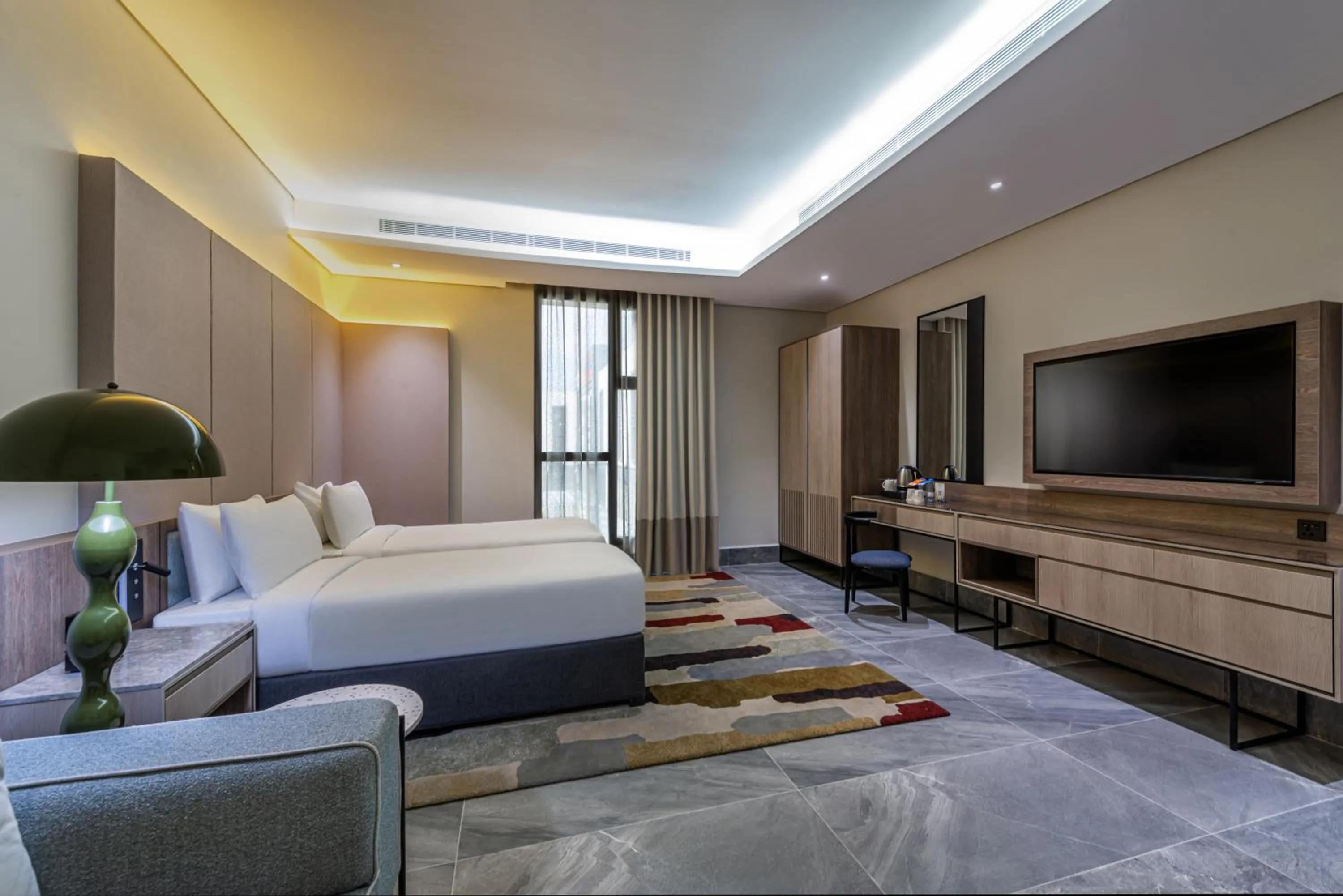 Bed in Ewaa Express Hotel - Abha