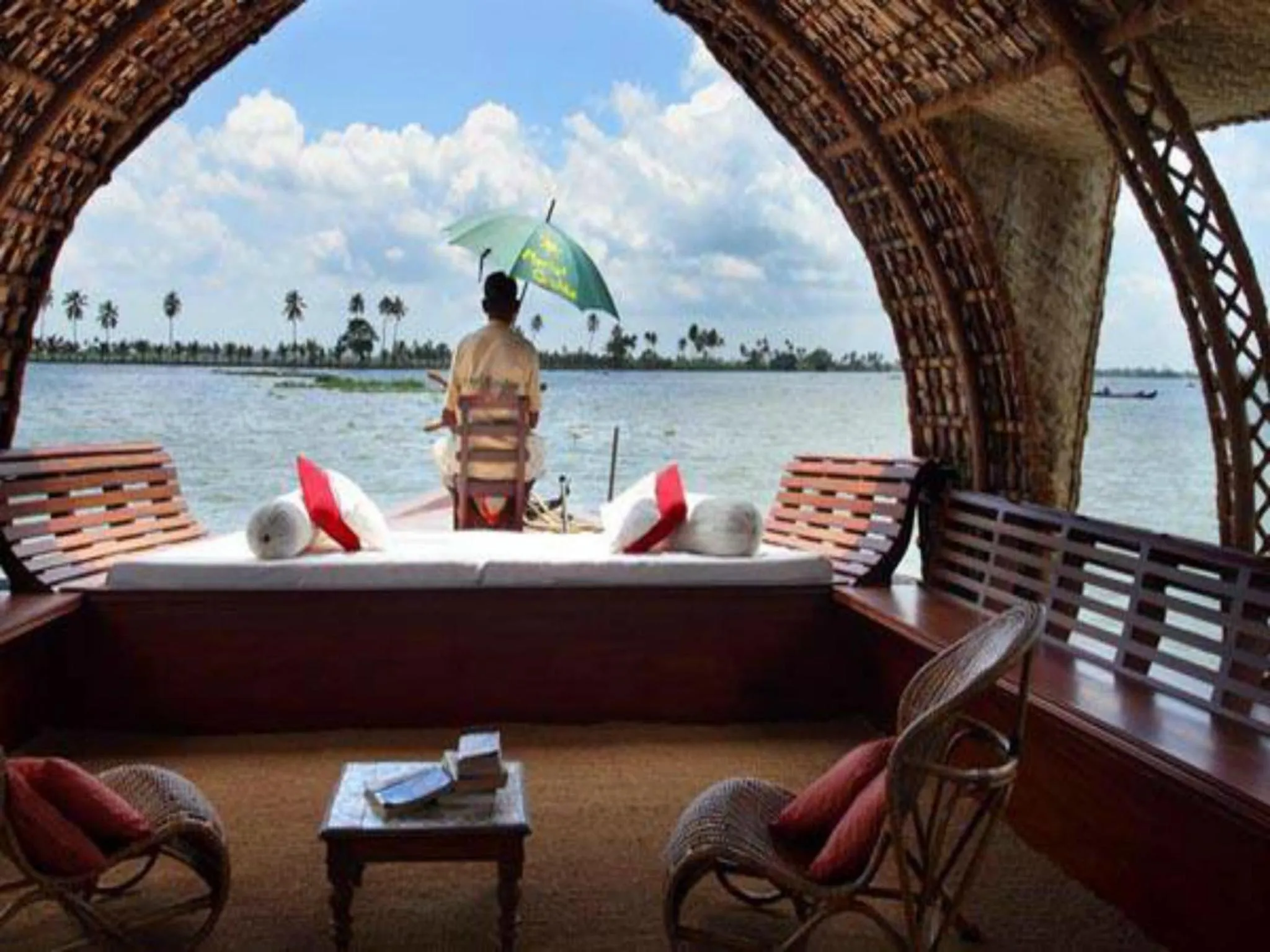 Seating area in Marvel Cruise