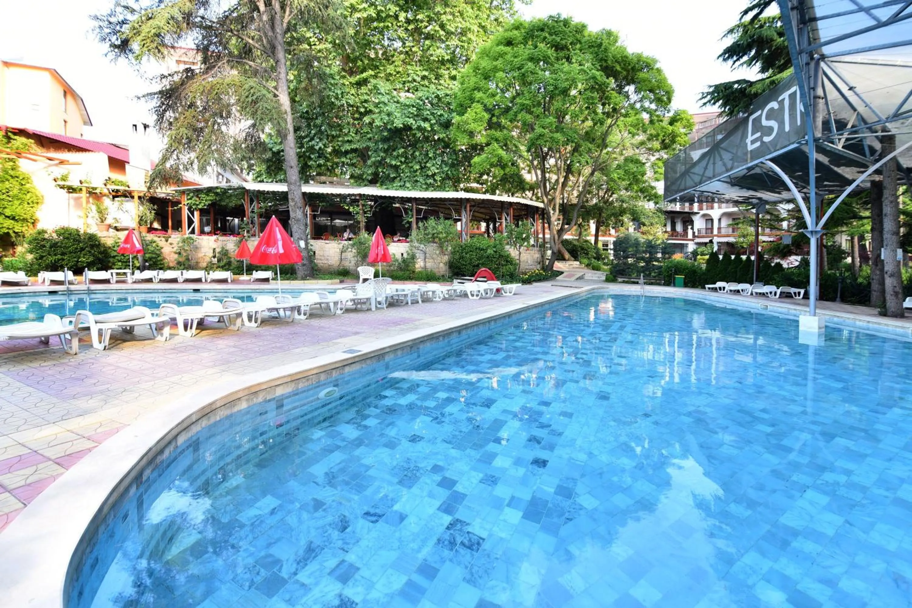 Swimming pool in Estreya Residence Hotel and SPA