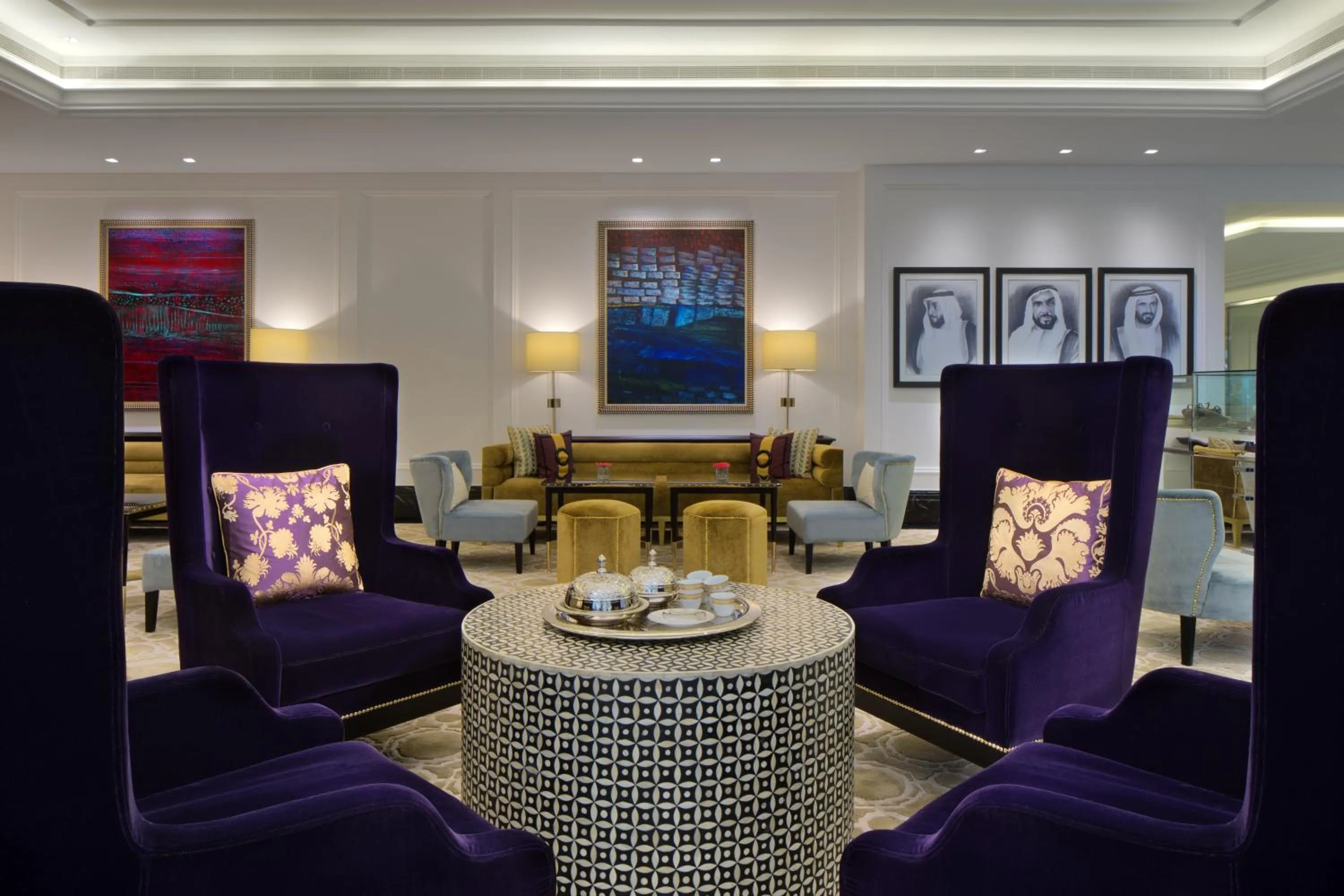 Lobby or reception in Taj Dubai