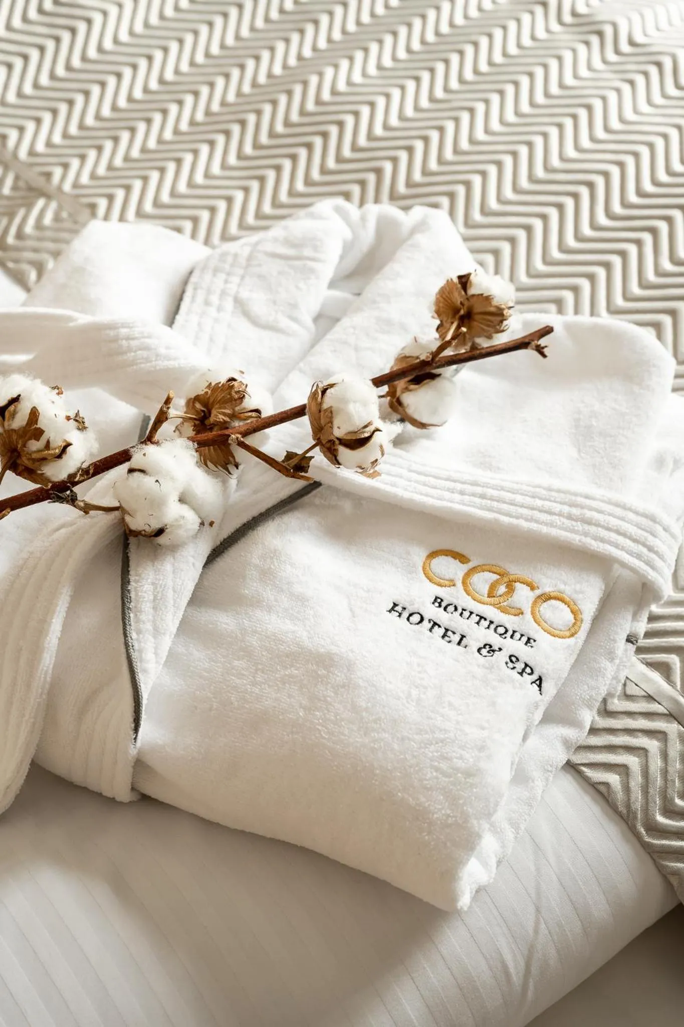 Bed in Coco Boutique Hotel & Spa