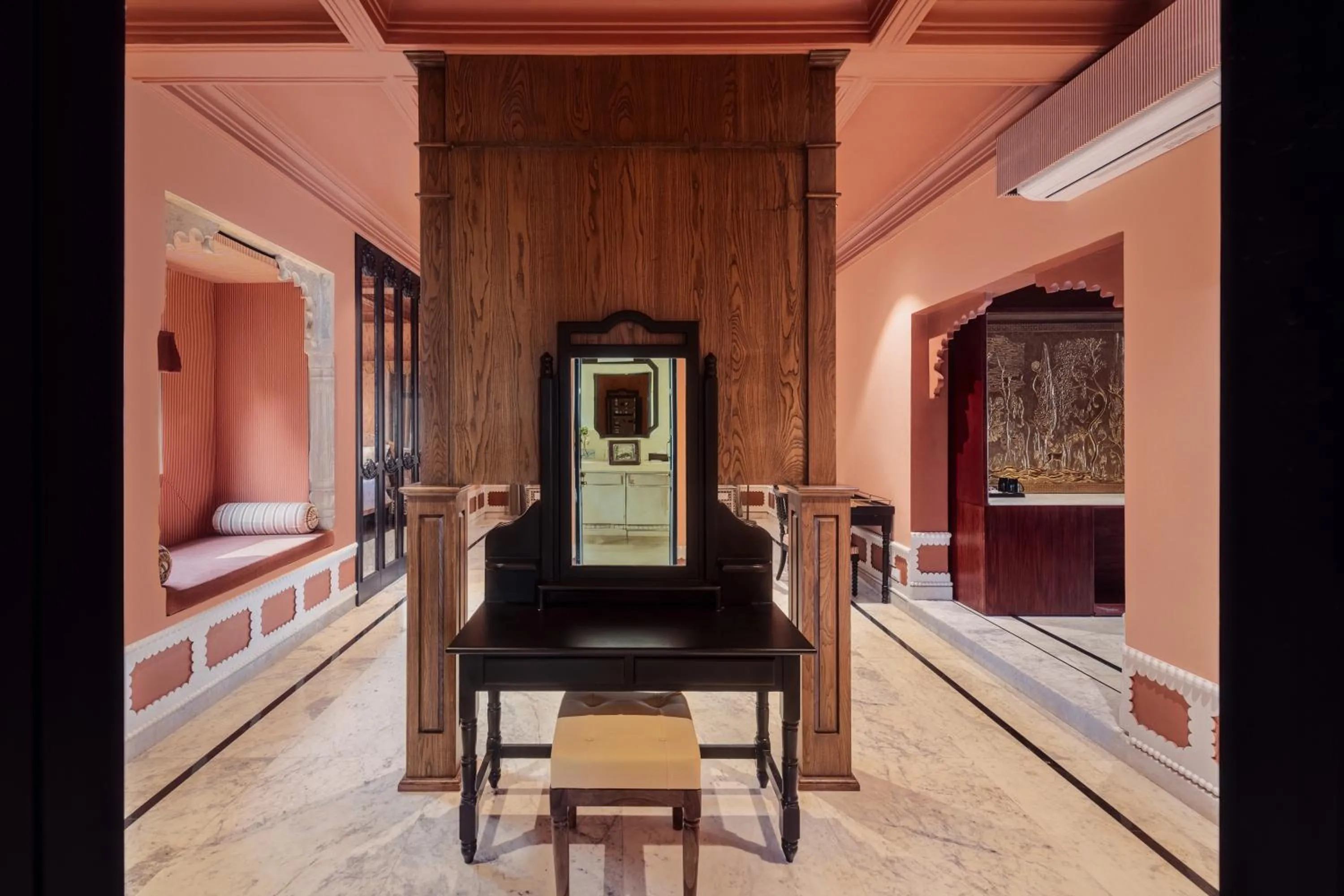 Seating area in Daulatgarh Resort