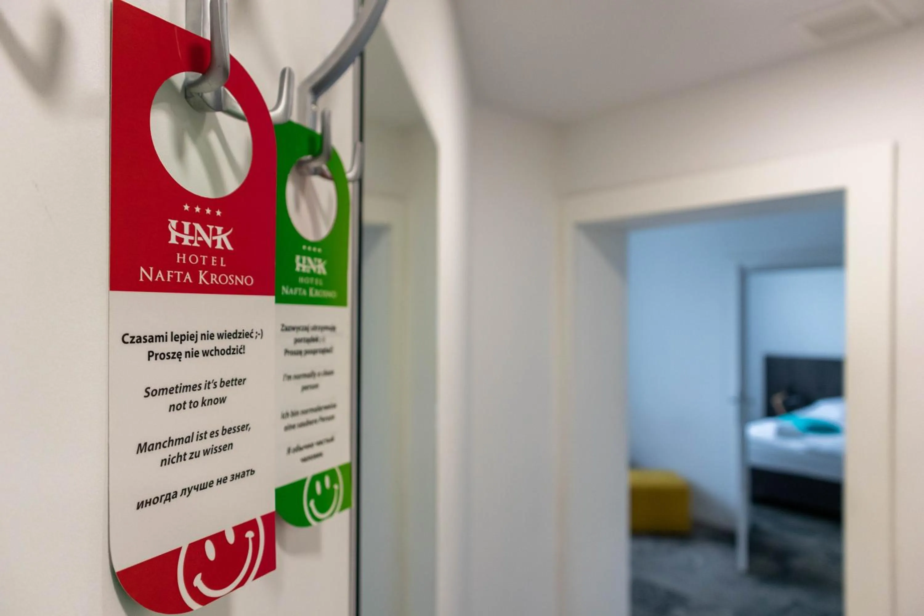 Bed in Hotel Nafta Krosno