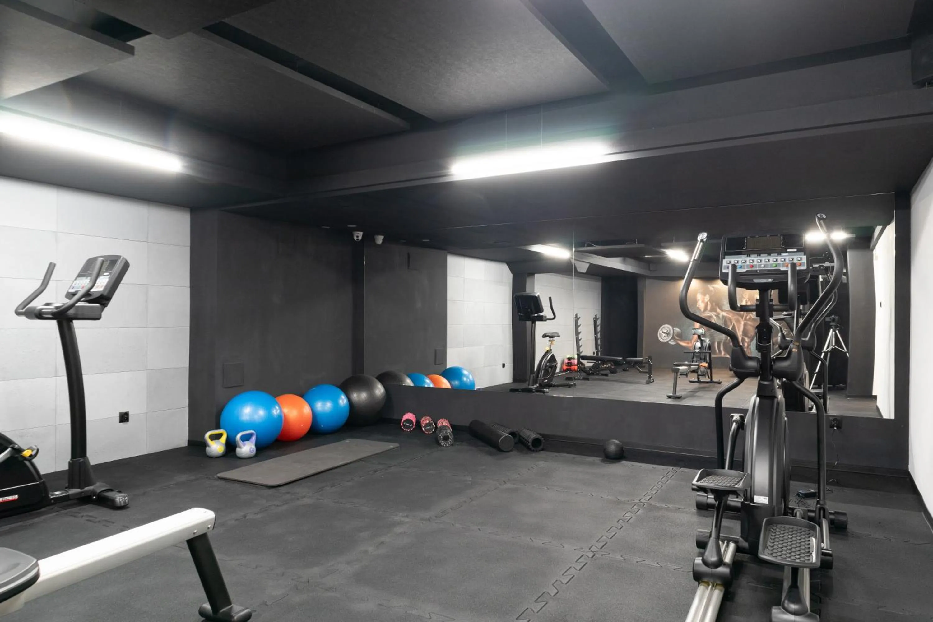 Fitness centre/facilities in Hotel Nafta Krosno