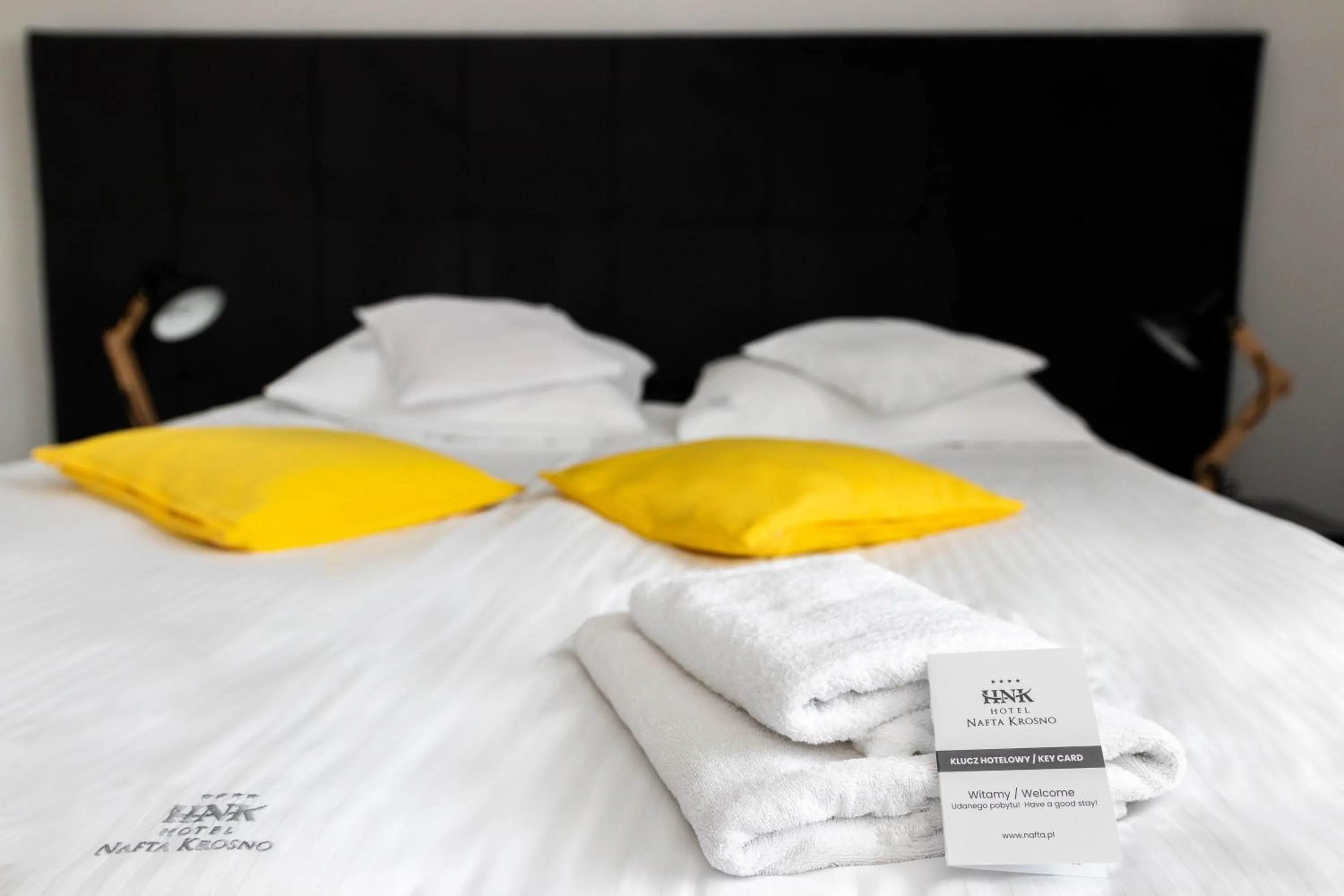 Bed in Hotel Nafta Krosno