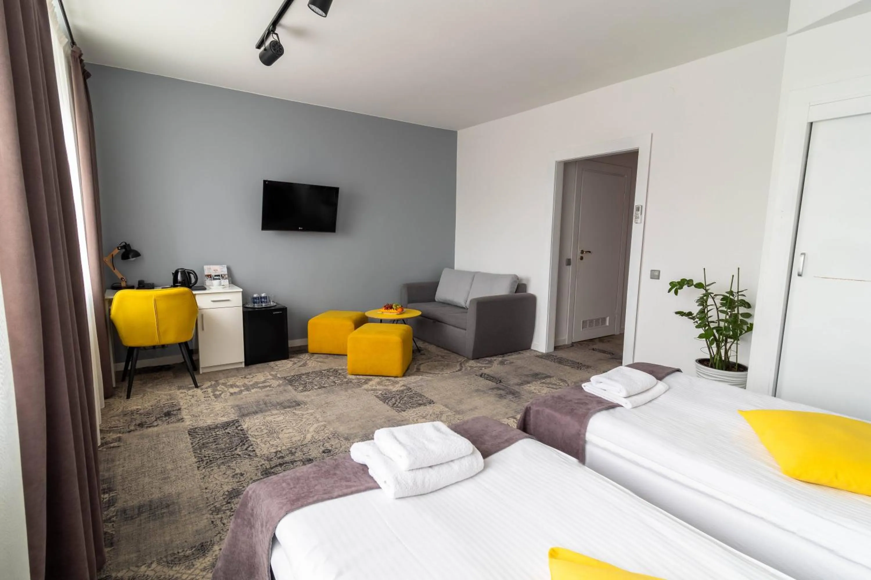 Bed in Hotel Nafta Krosno