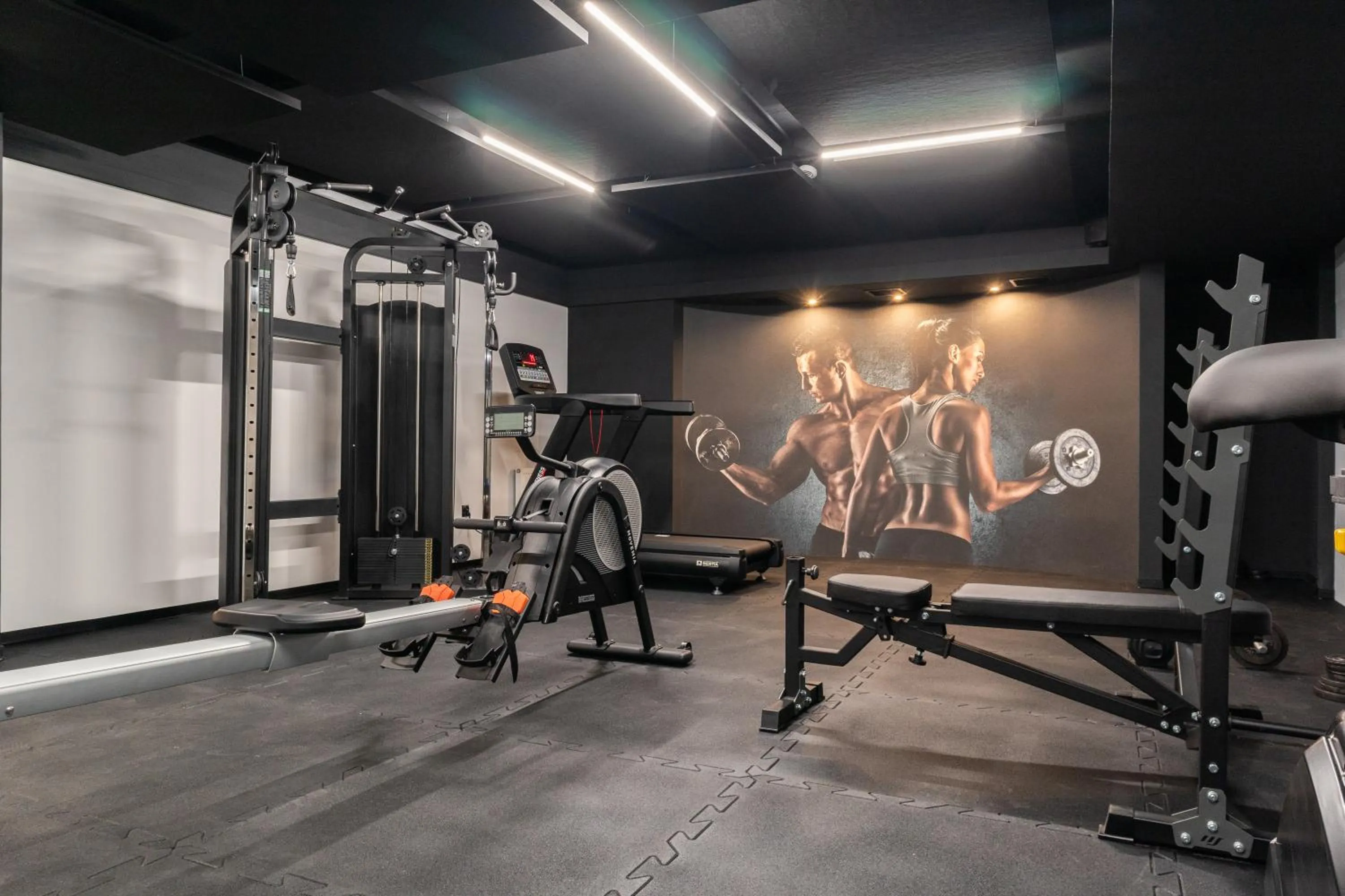 Fitness centre/facilities in Hotel Nafta Krosno