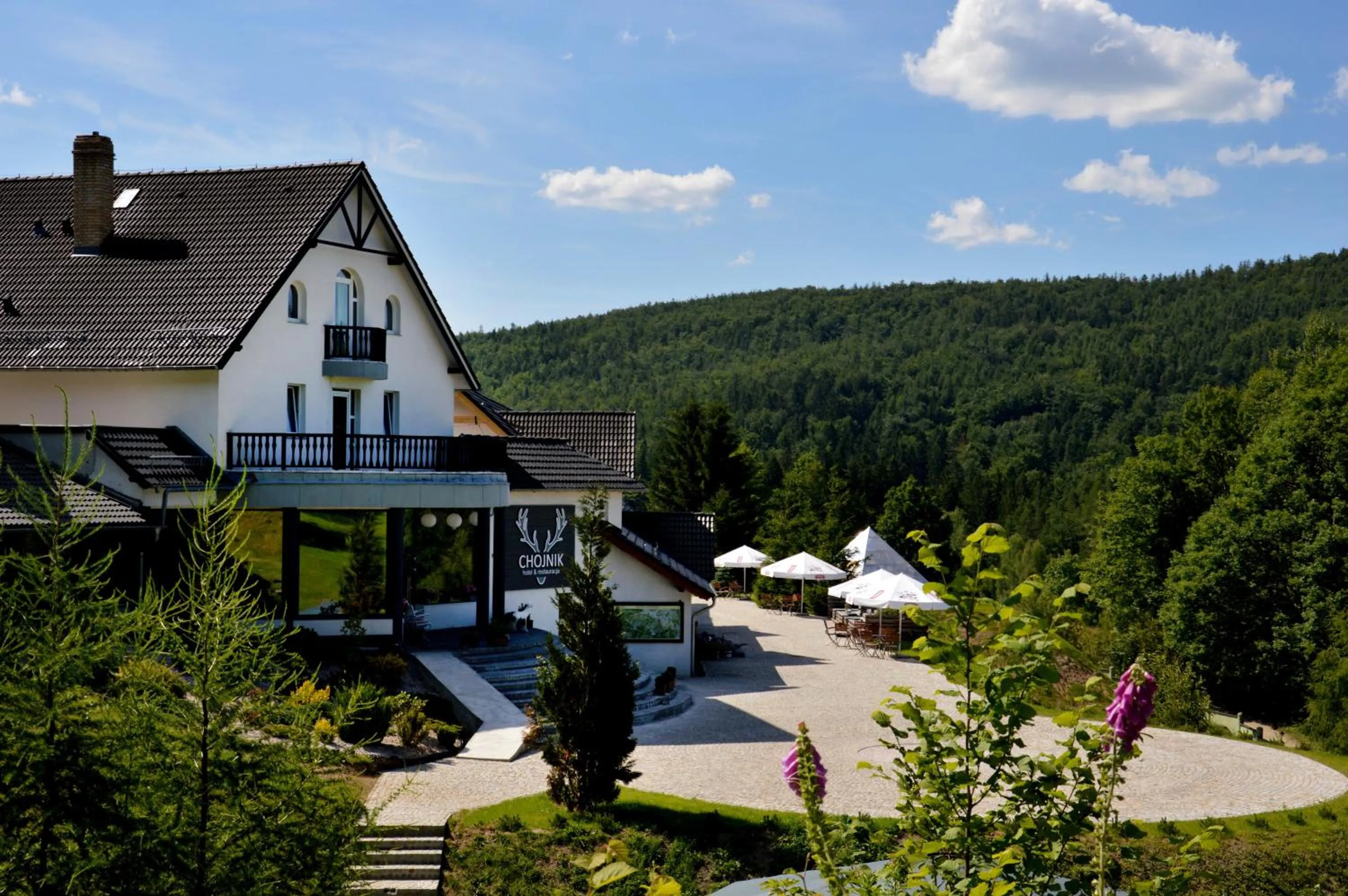 Facade/entrance in Hotel Chojnik