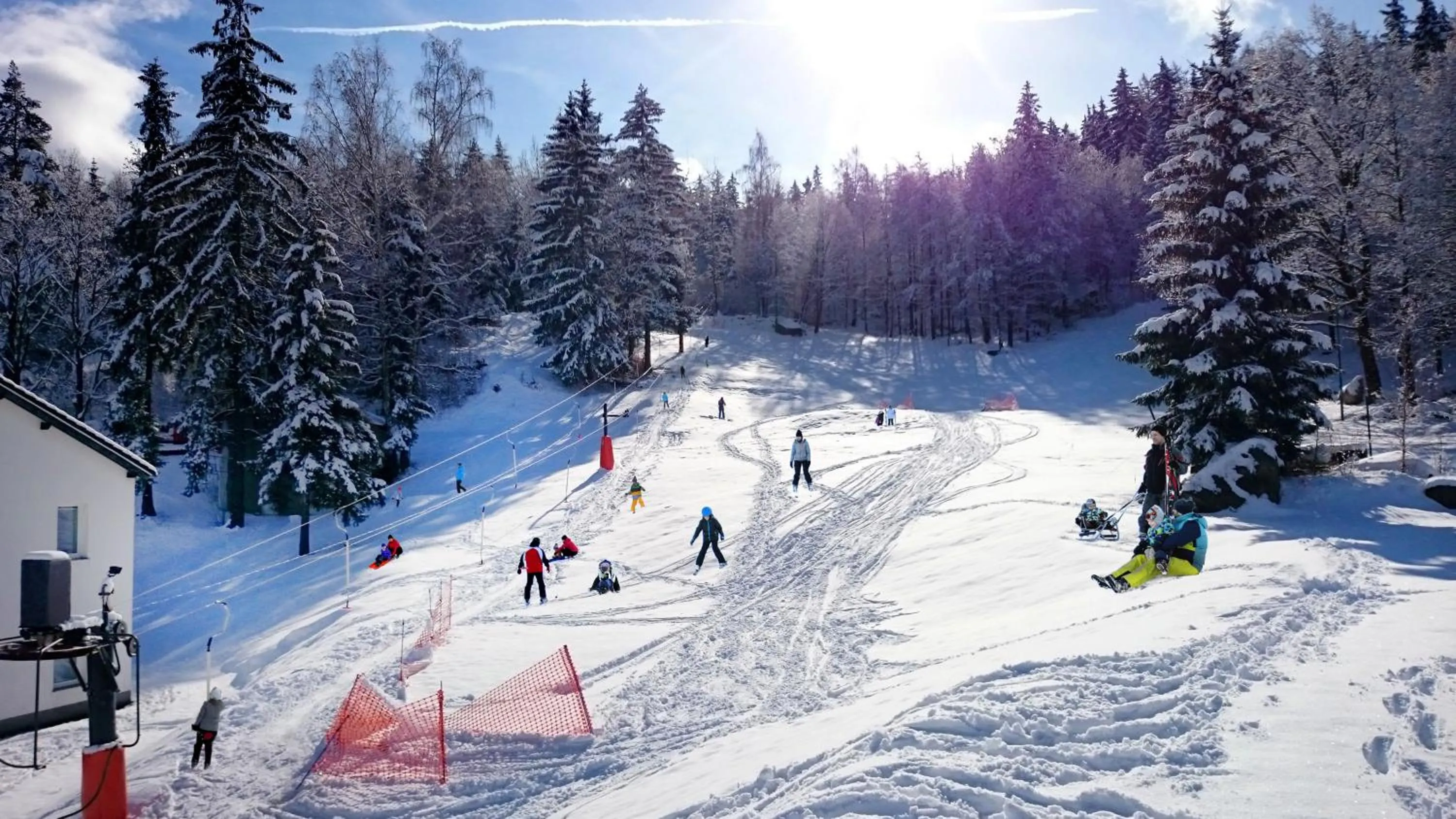 Winter in Hotel Chojnik