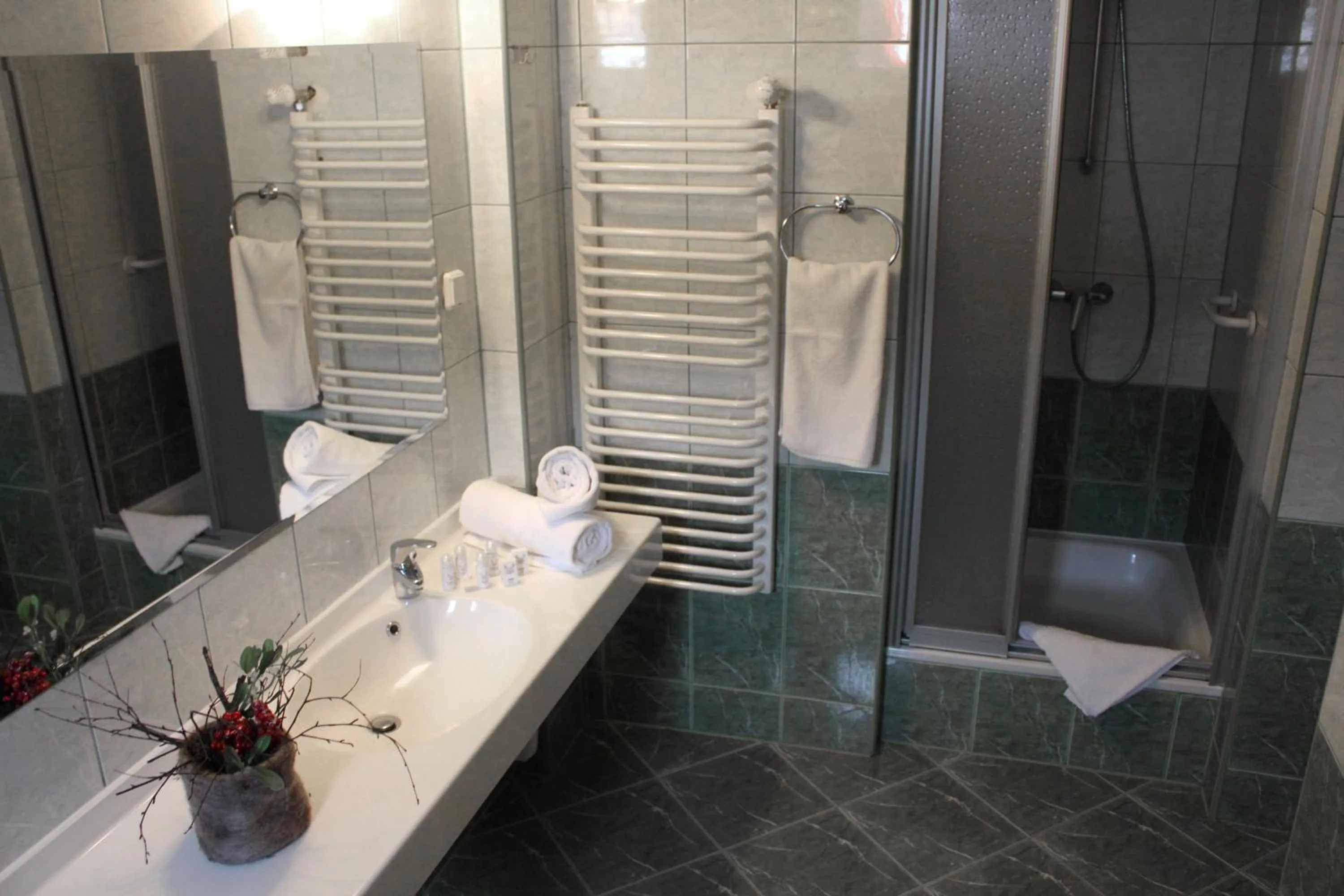 Bathroom in Hotel Chojnik