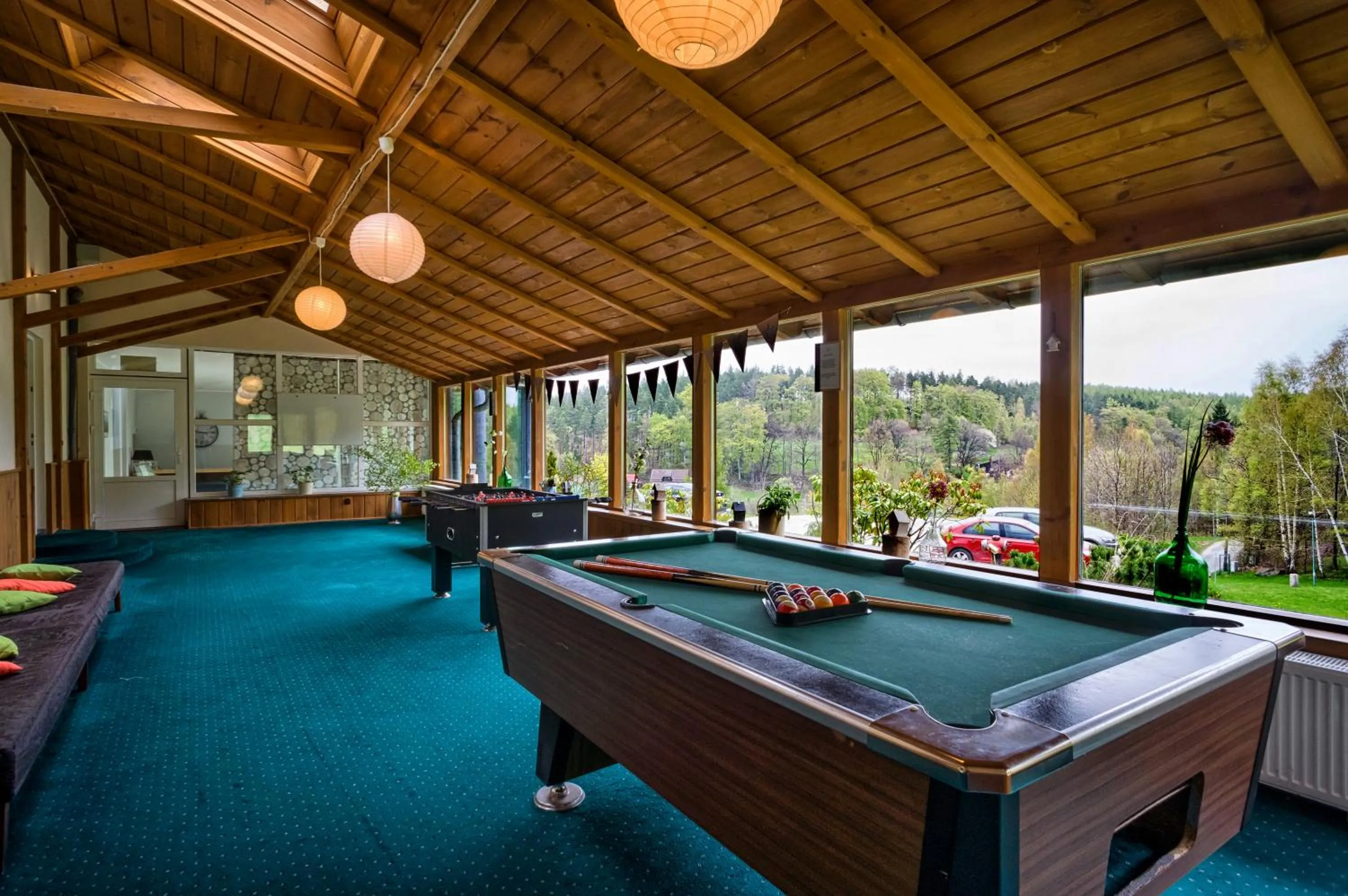 Billiard in Hotel Chojnik