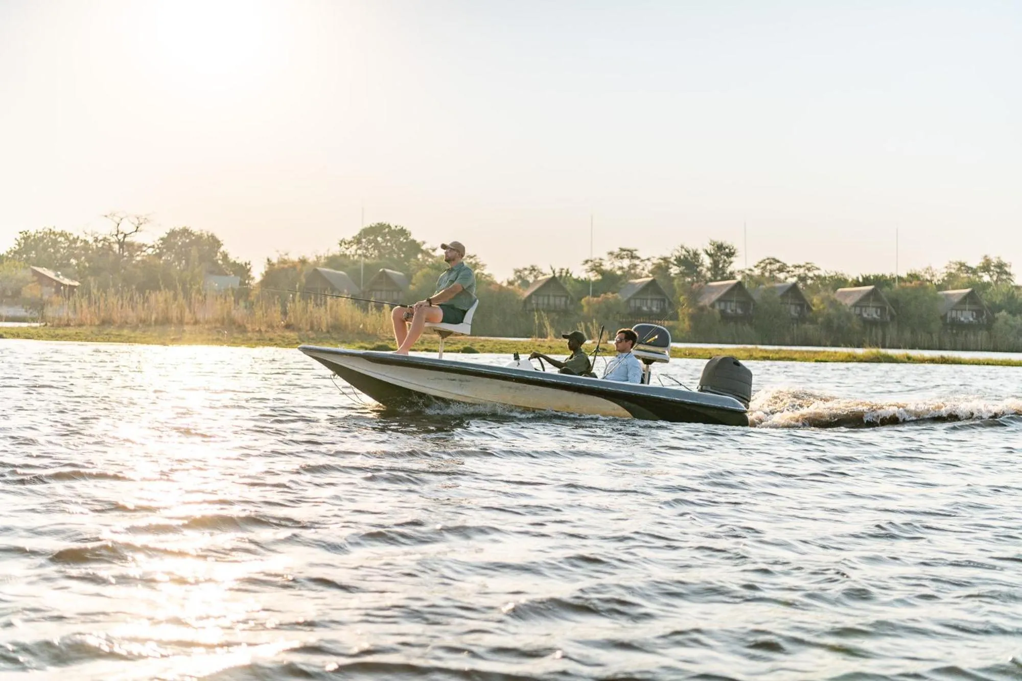 Fishing in Chobe Water Villas