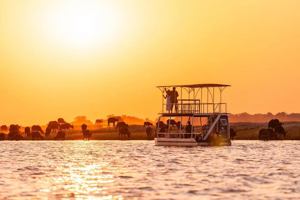 Natural landscape in Chobe Water Villas