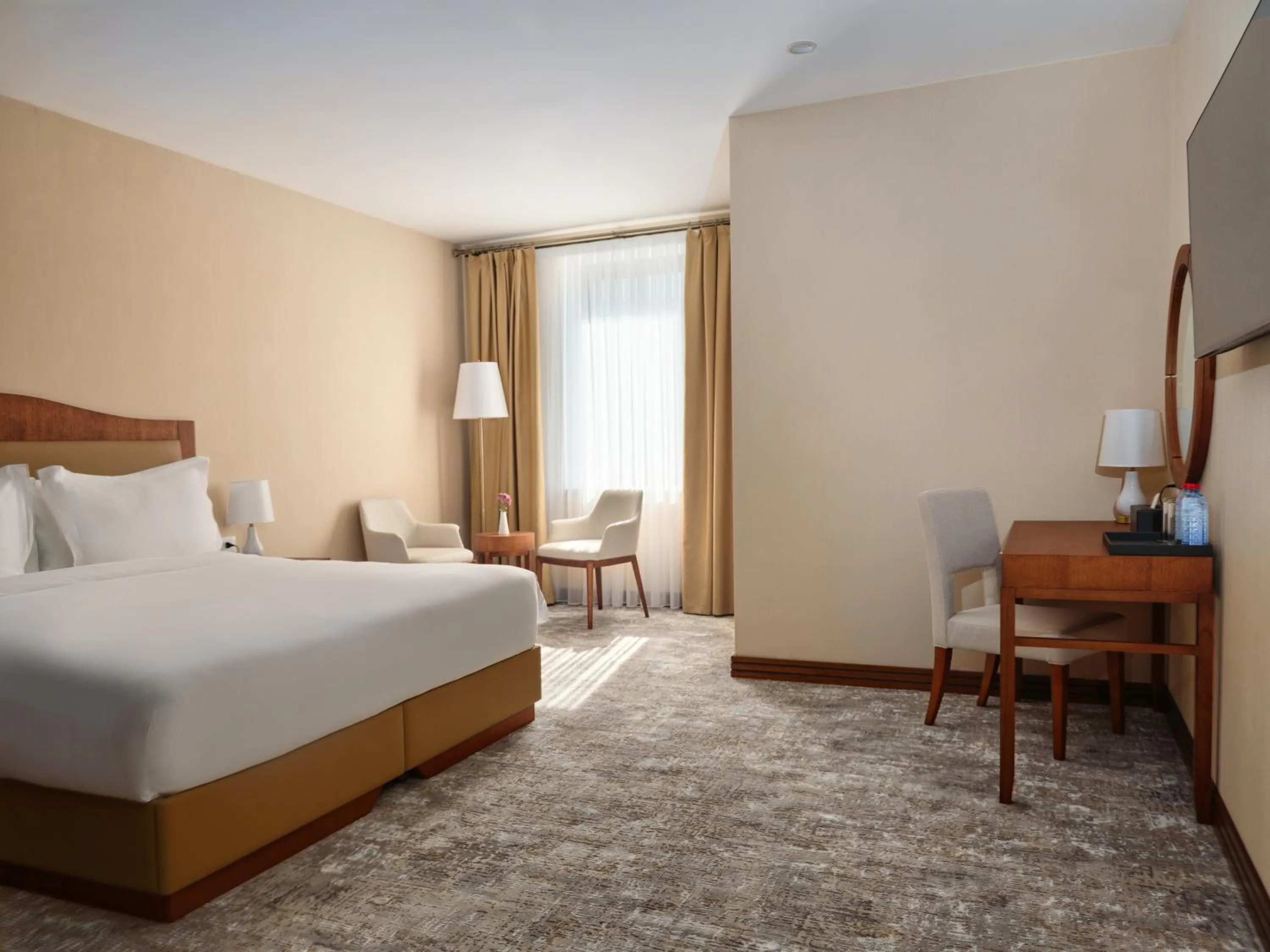 Bedroom, Bed in The Central Point Hotel Baku