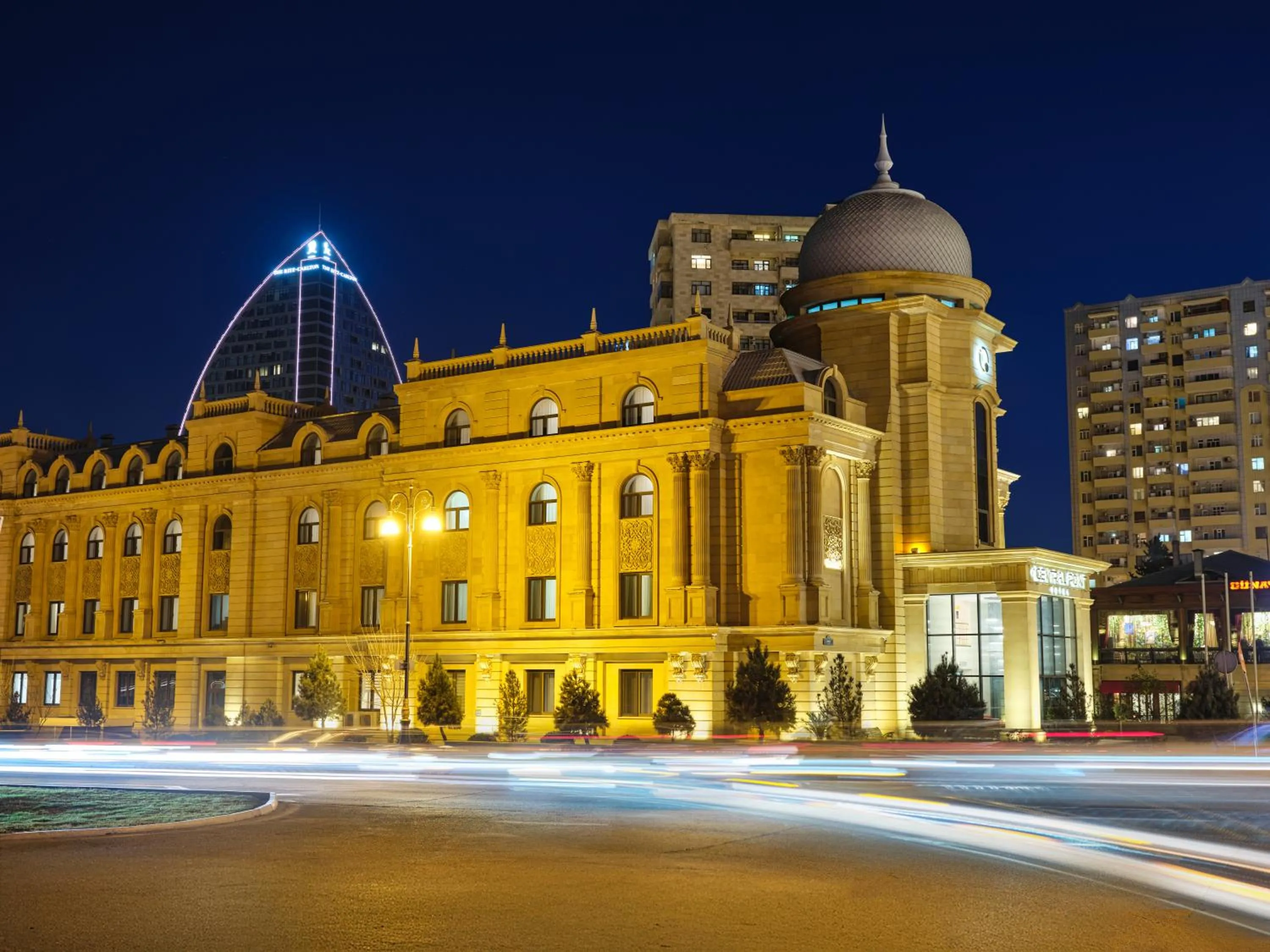 City view in The Central Point Hotel Baku