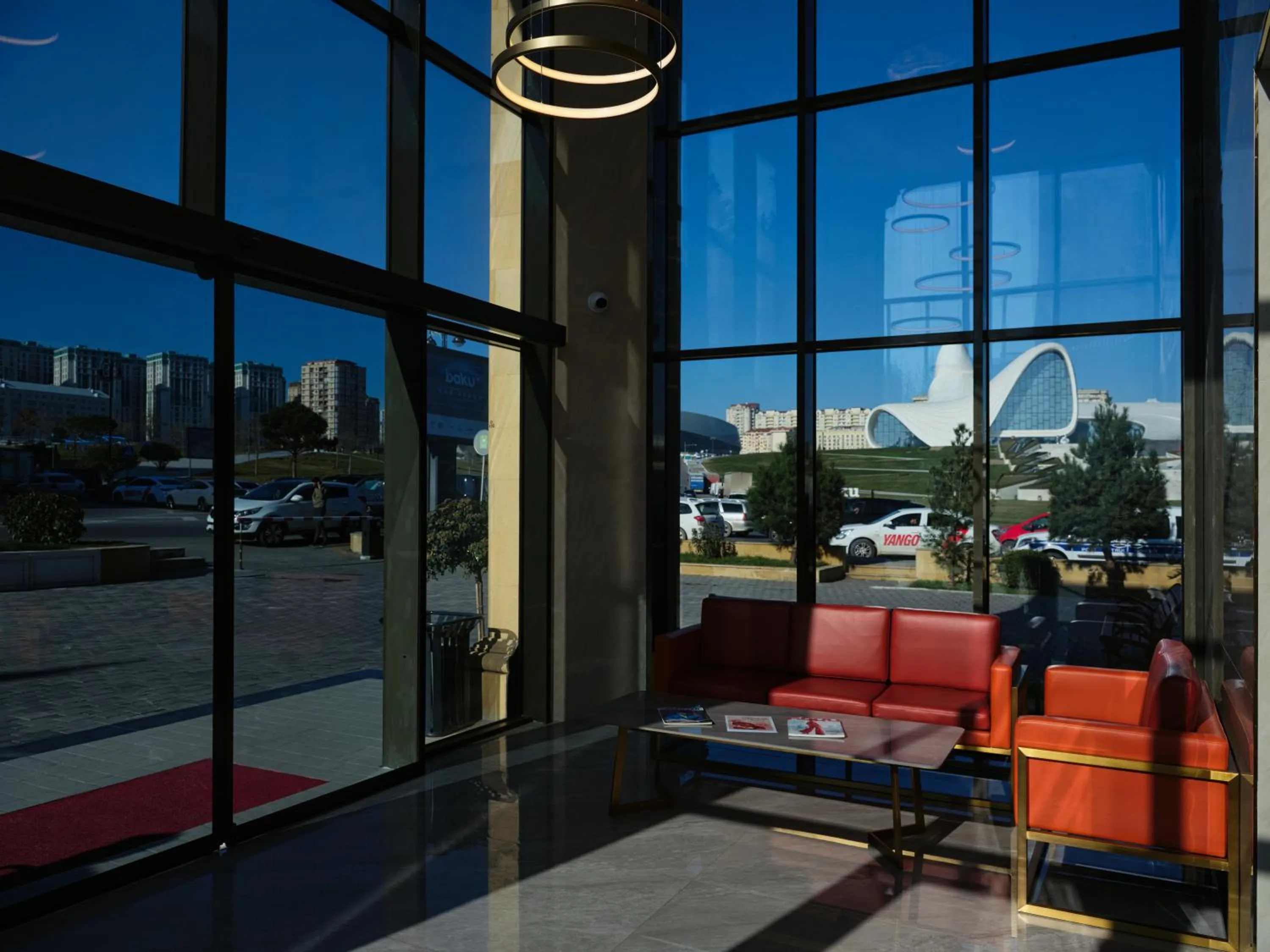 Lobby or reception in The Central Point Hotel Baku