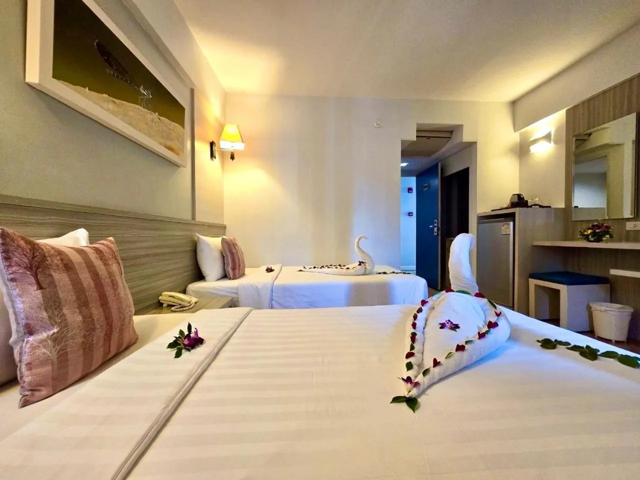 Bedroom, Bed in ON Hotel Phuket - SHA
