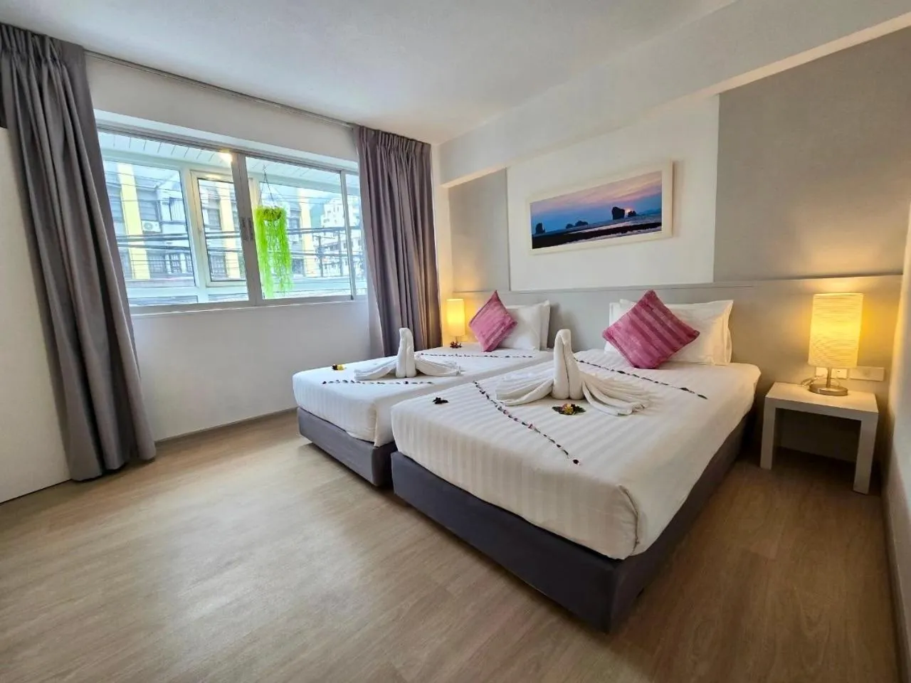 Bed in ON Hotel Phuket - SHA