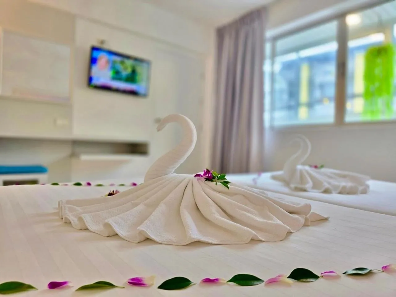 Bed in ON Hotel Phuket - SHA