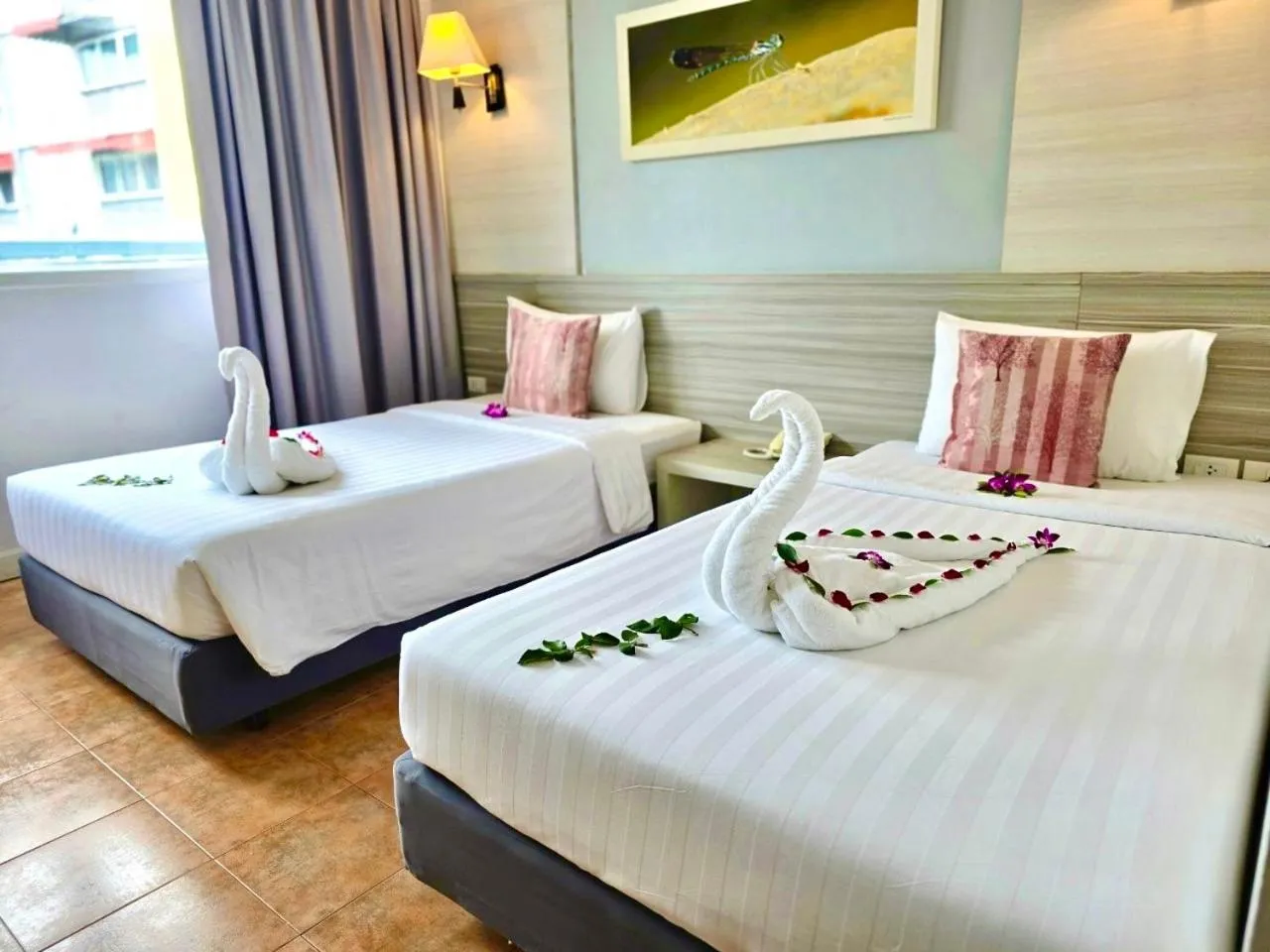 Bed in ON Hotel Phuket - SHA