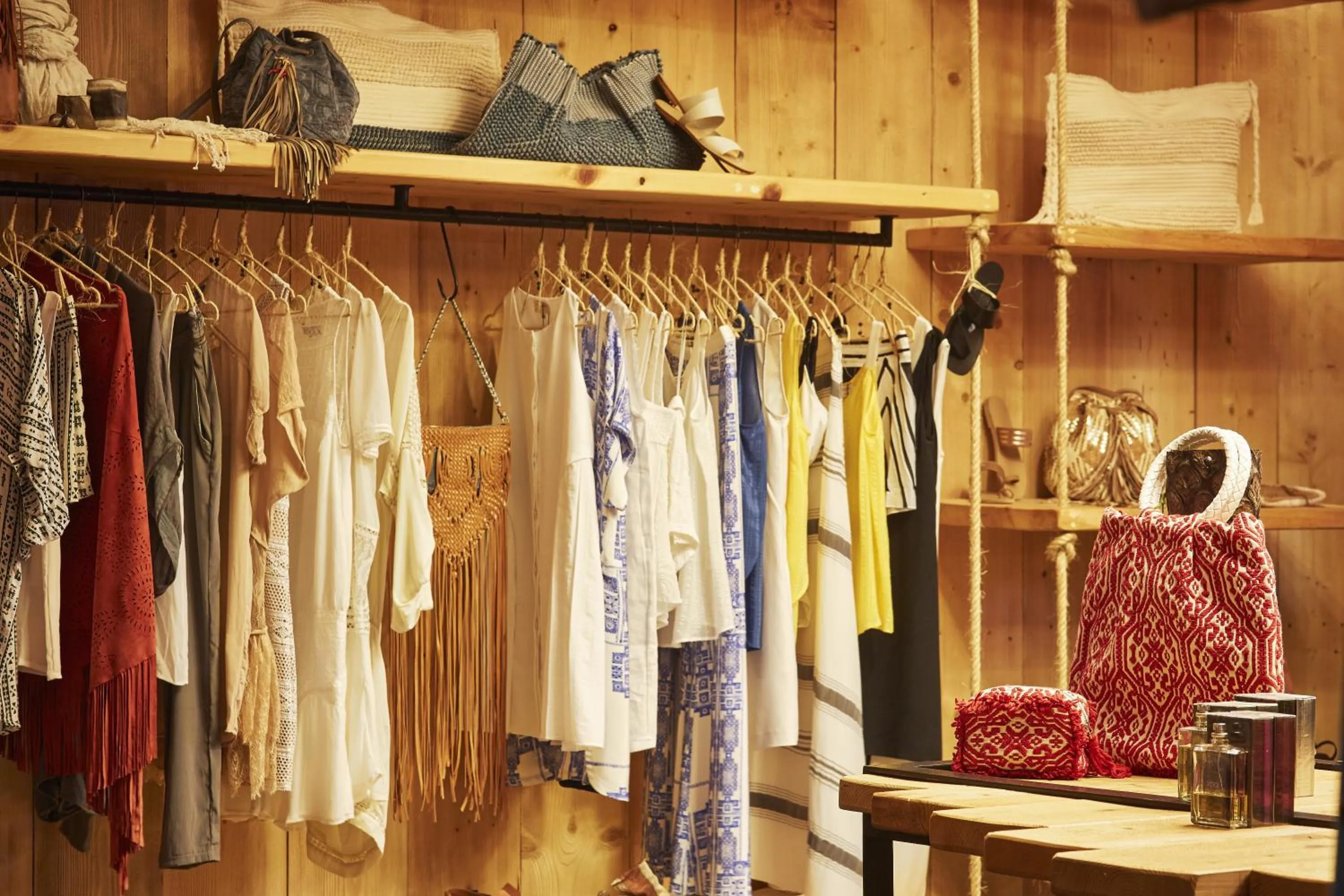 On-site shops in Hippie Chic Hotel