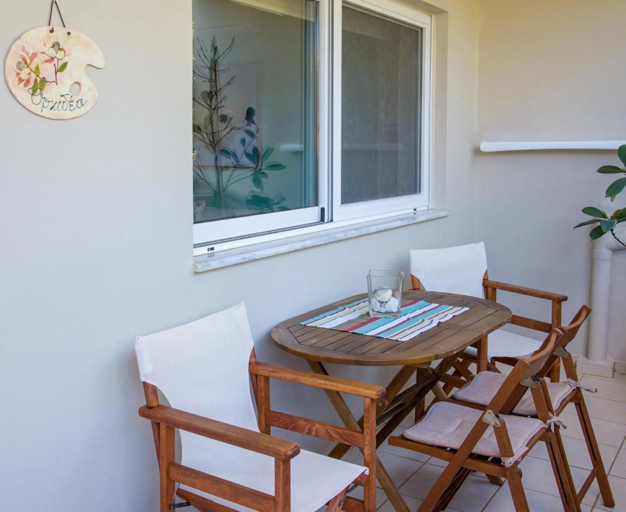 Patio in Stamatakis Boutique Studios