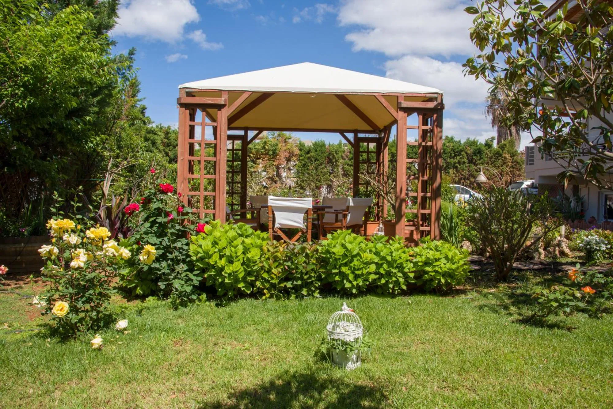 Garden in Stamatakis Boutique Studios