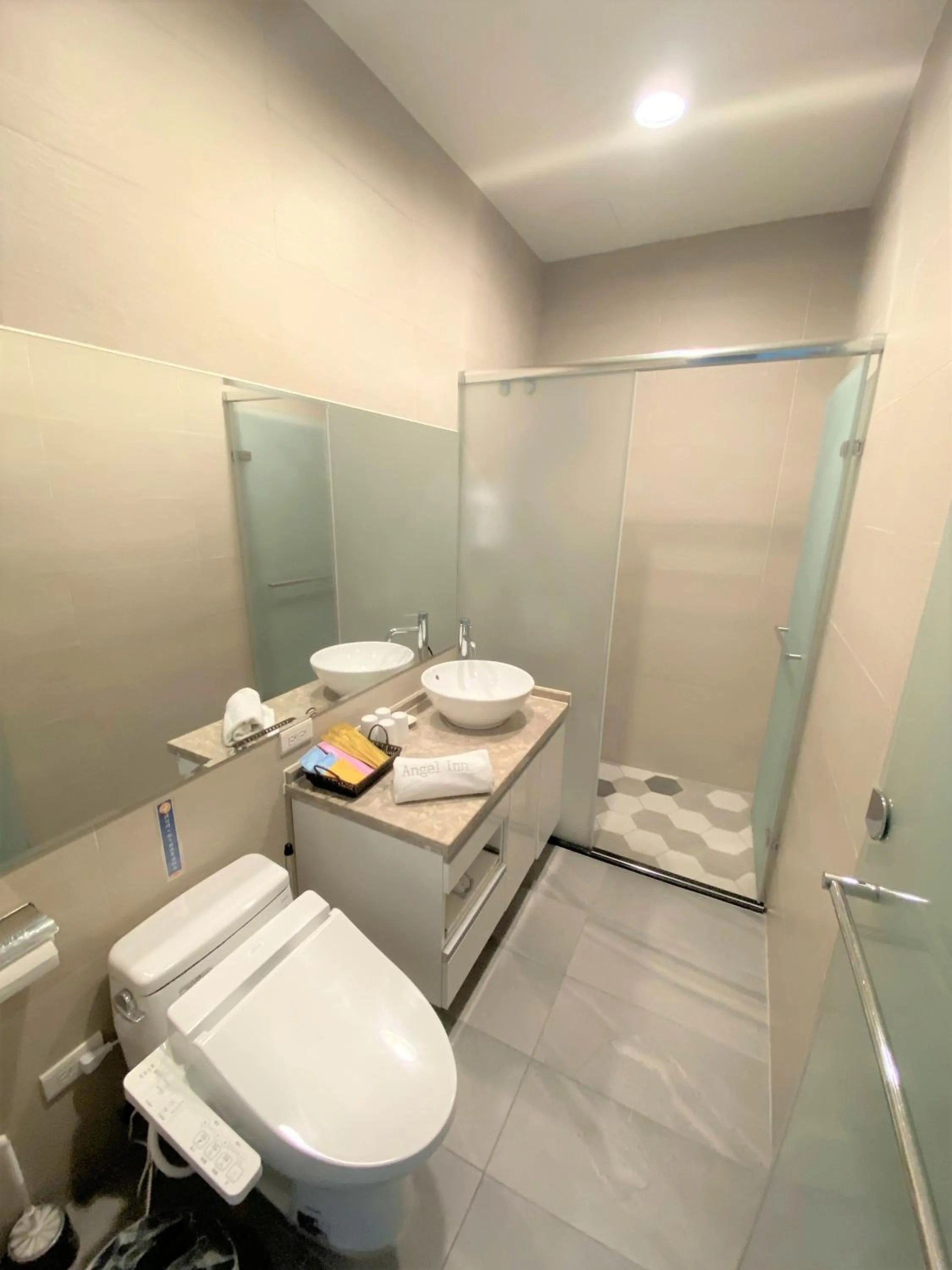 Bathroom in Angel Inn