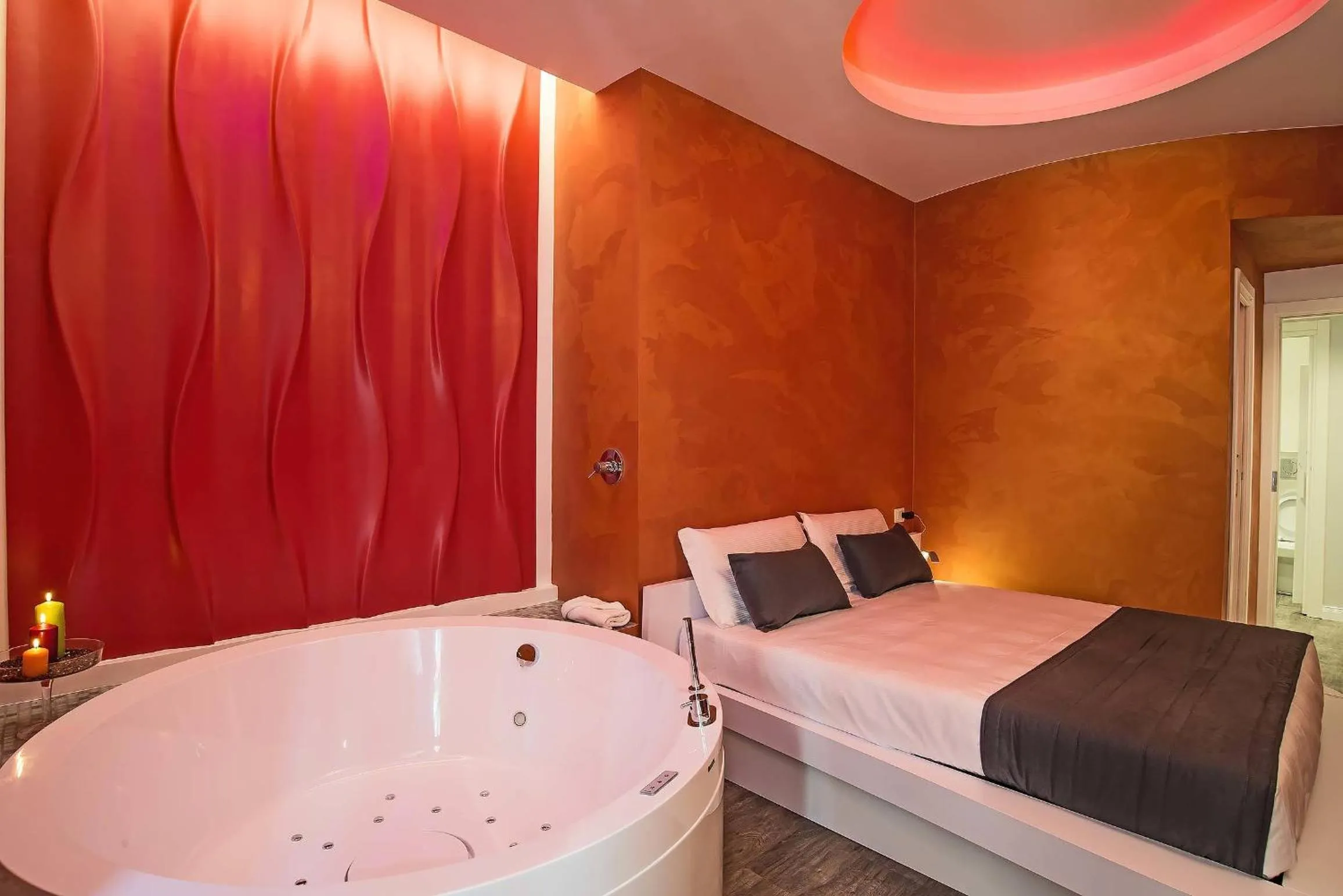 Hot Tub, Bed in Ripetta Relais