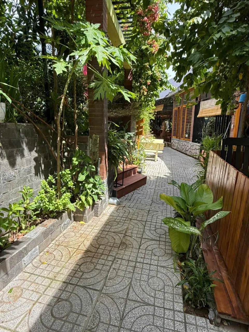 Patio in Bungalow Mai Phuong Binh