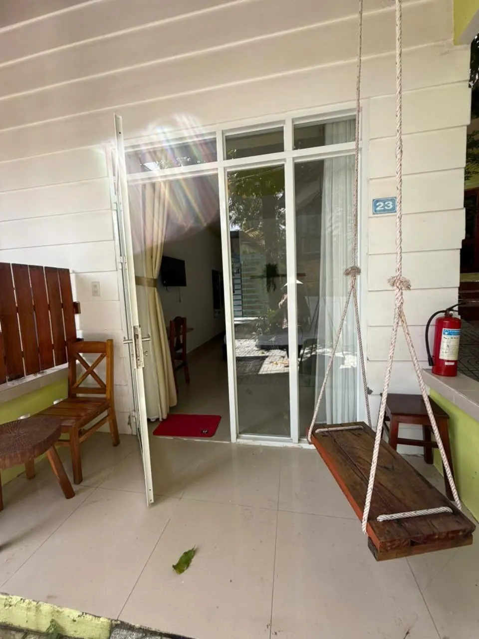 Balcony/Terrace in Bungalow Mai Phuong Binh