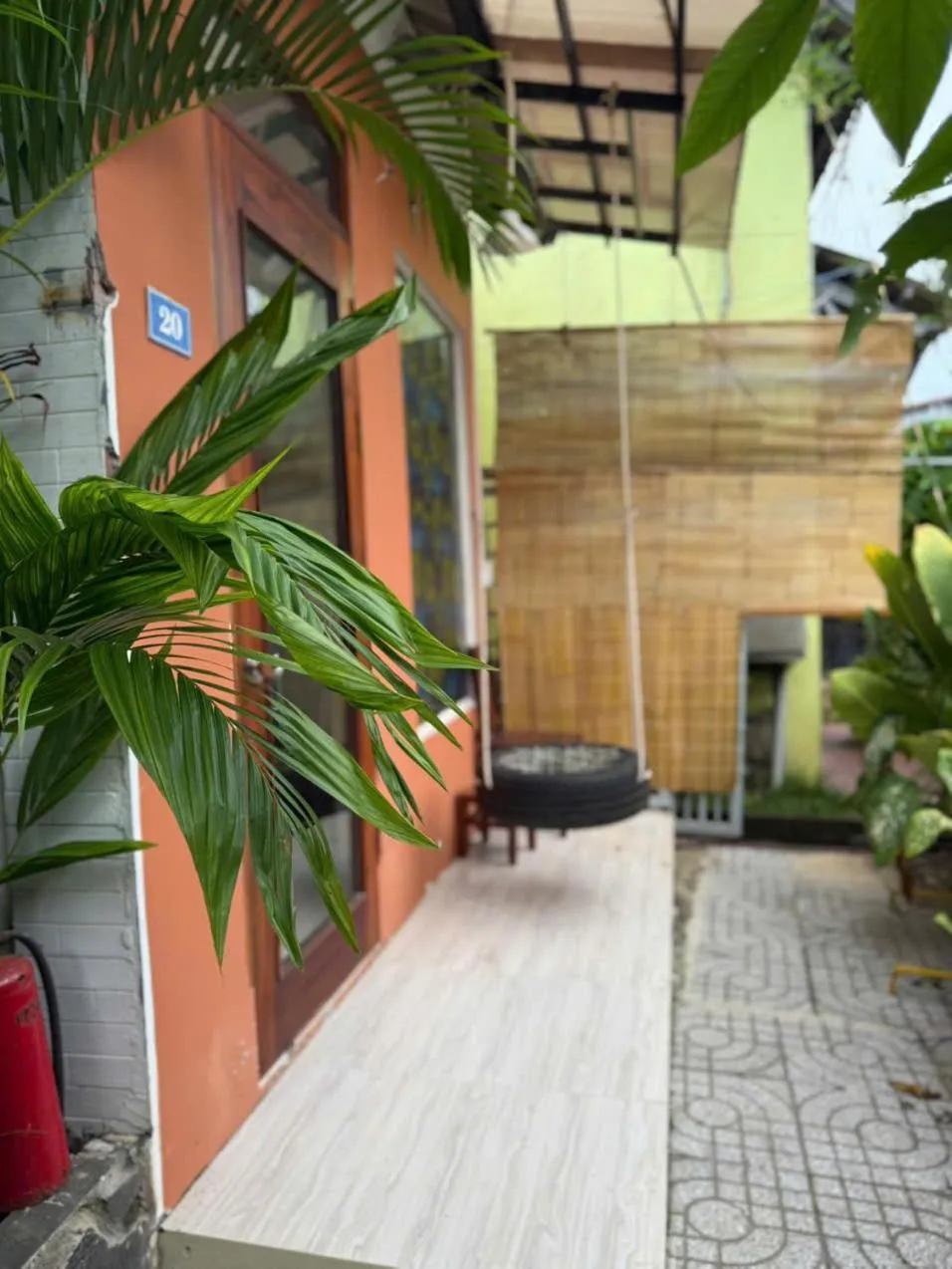 Balcony/Terrace in Bungalow Mai Phuong Binh
