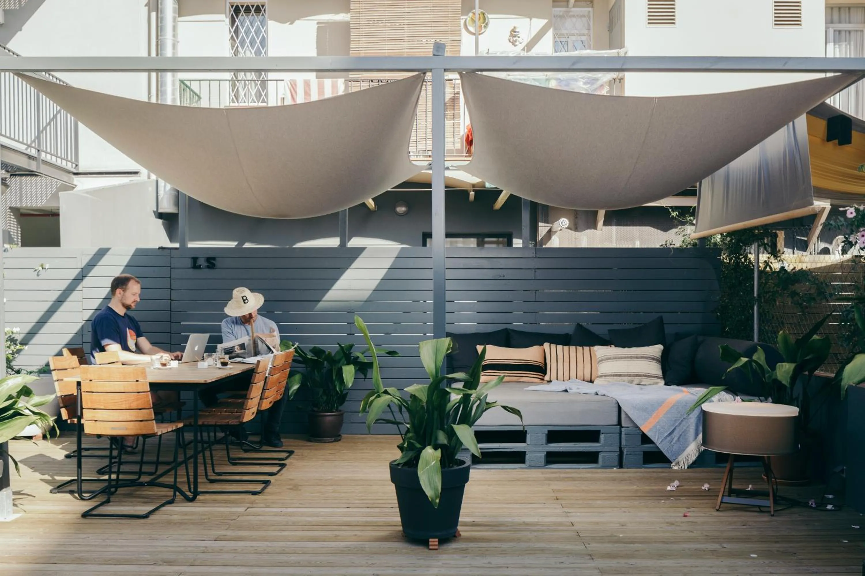 Garden in Hotel Brummell