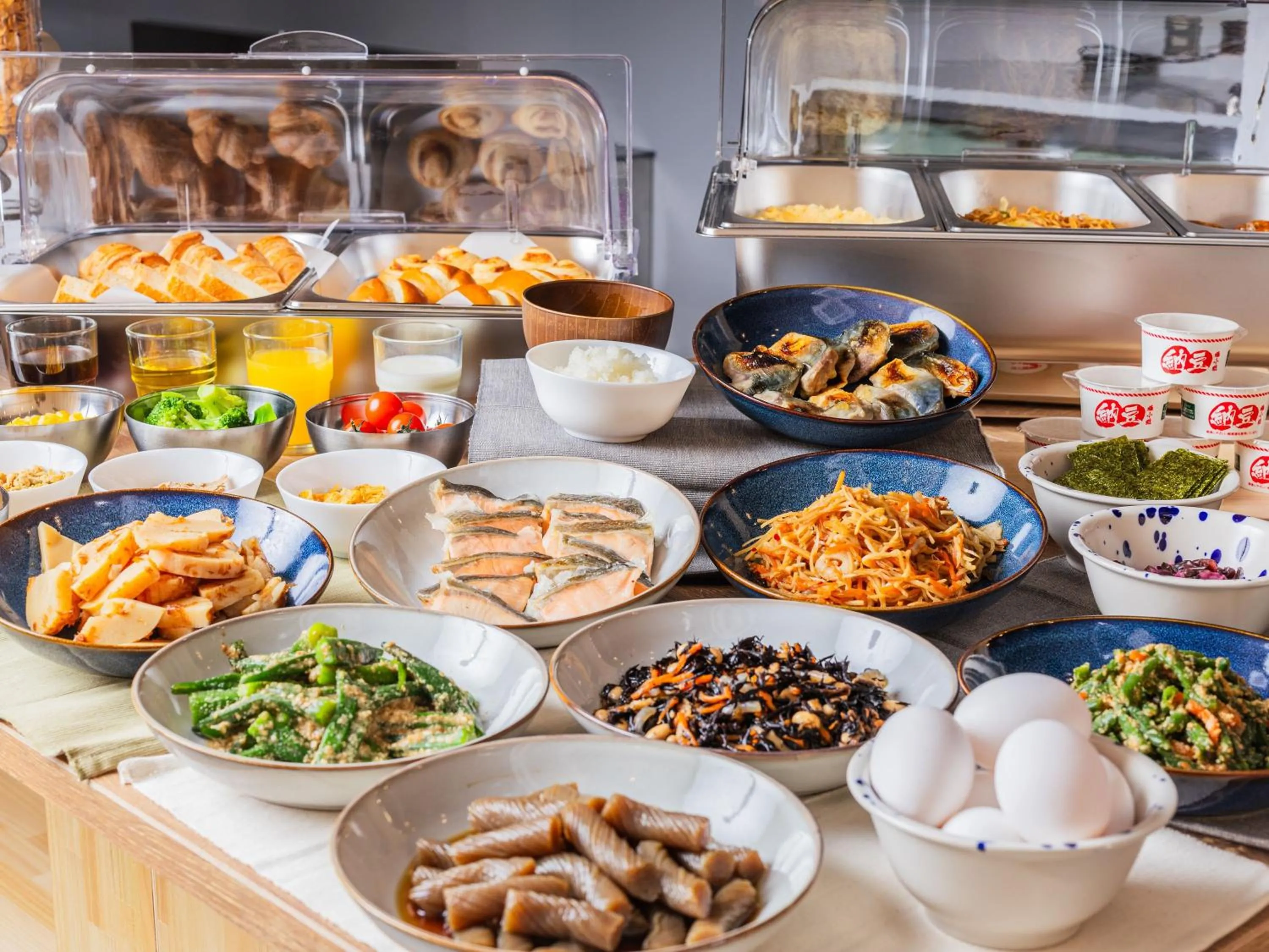 Breakfast in APA Hotel Akabane Iwabuchi Ekimae