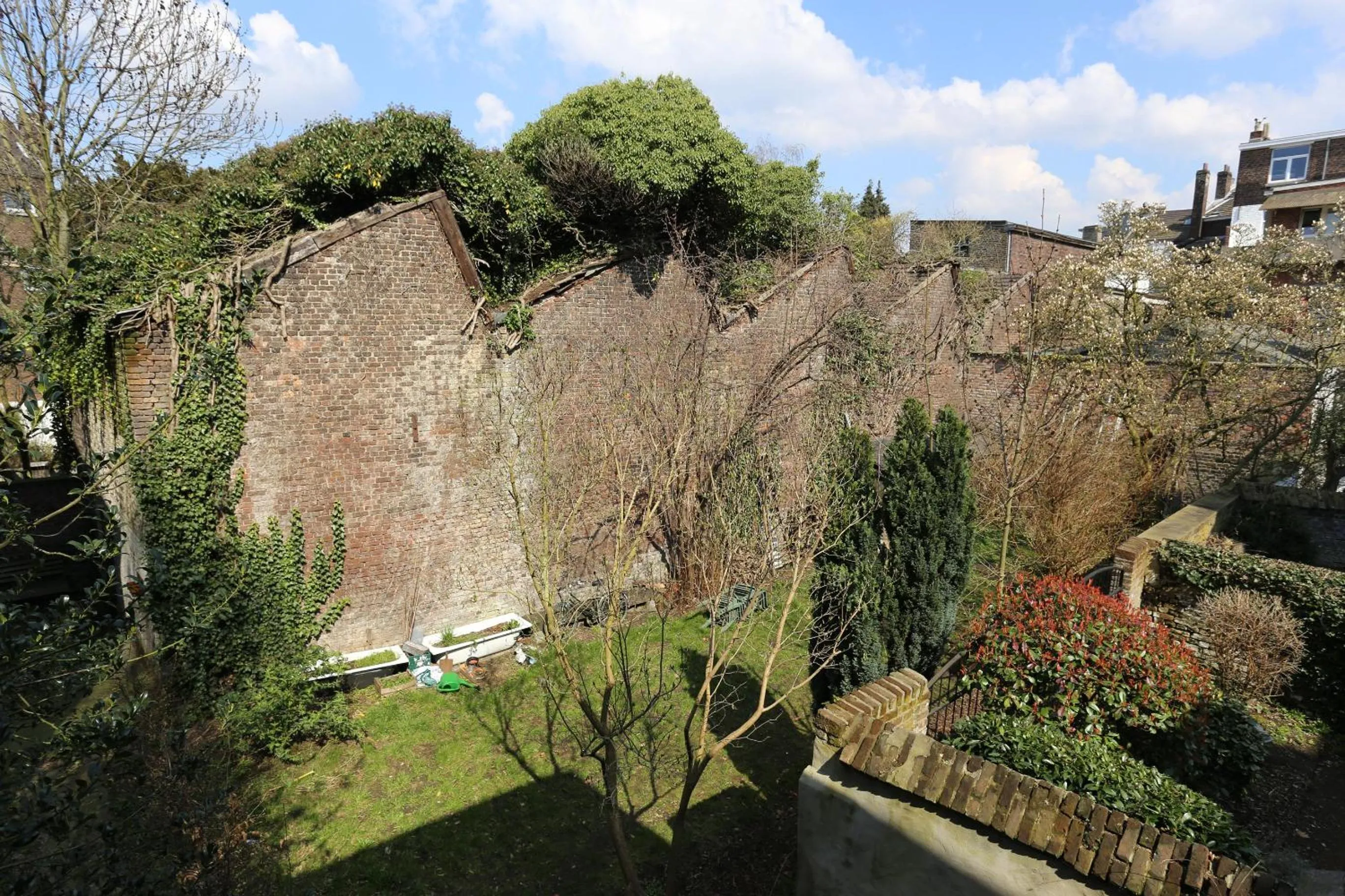 Garden in Bed and breakfast Le fourchu fossé