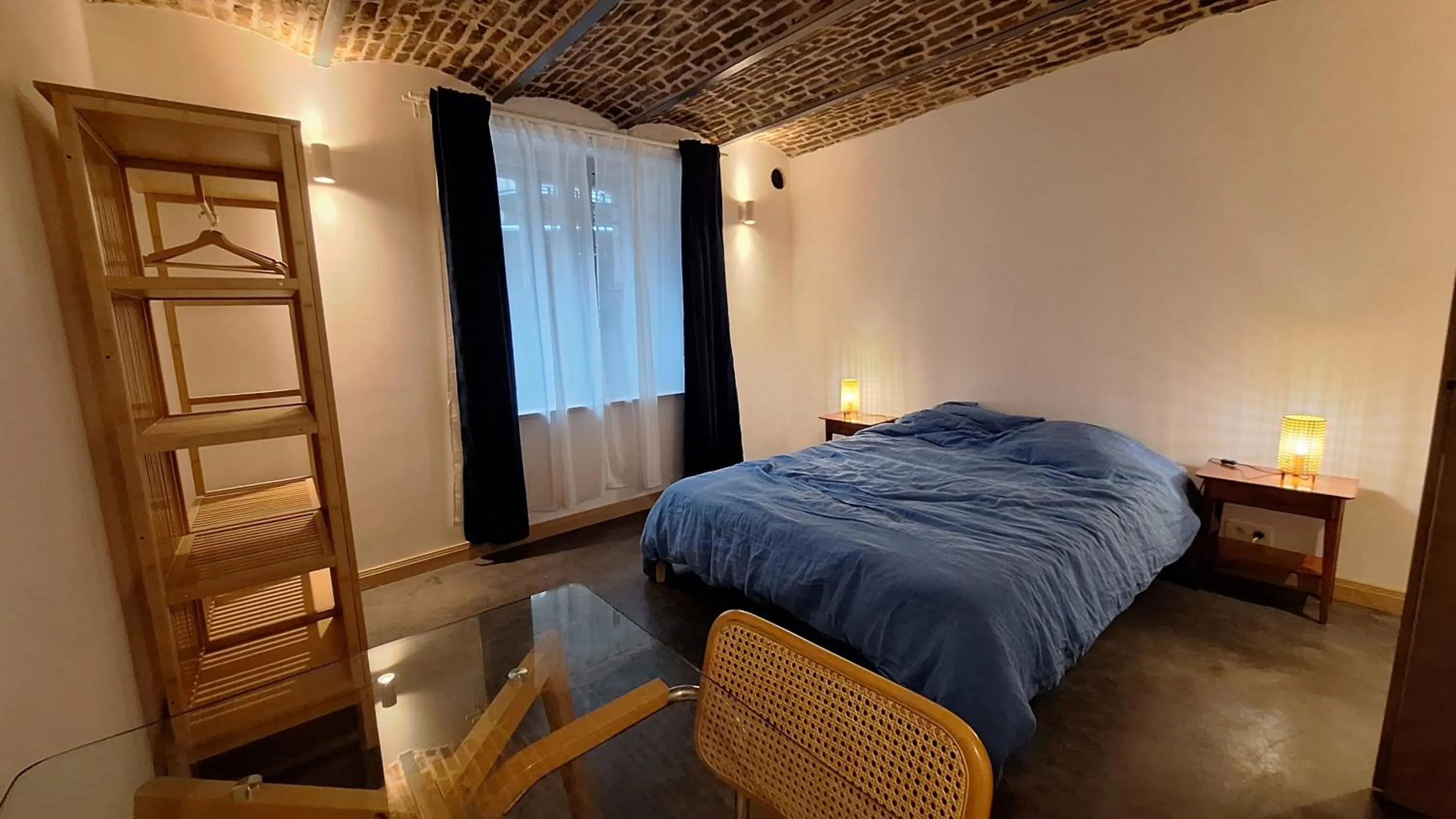 Bedroom, Bed in Bed and breakfast Le fourchu fossé