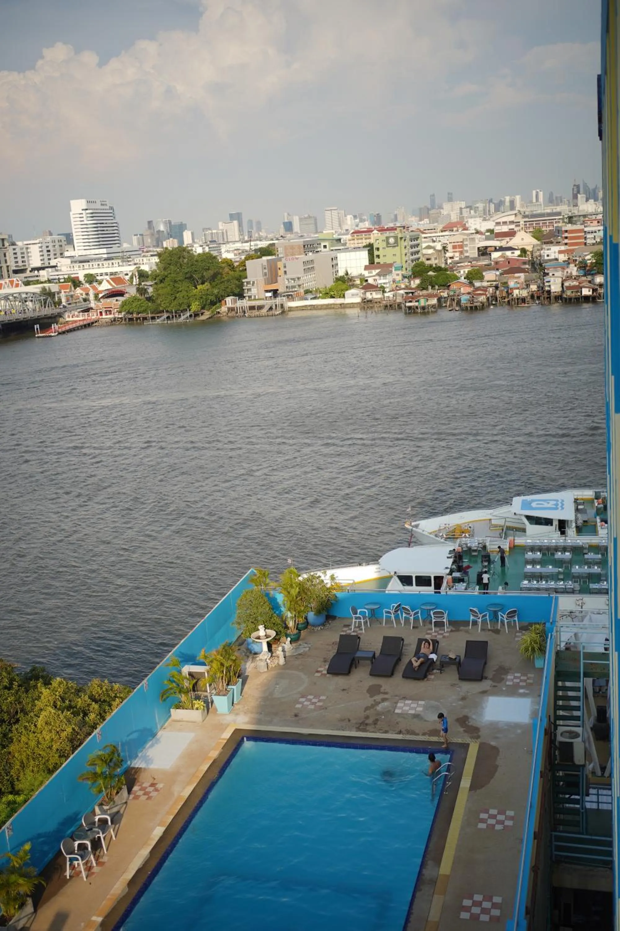 Natural landscape in Riverside Bangkok Hotel