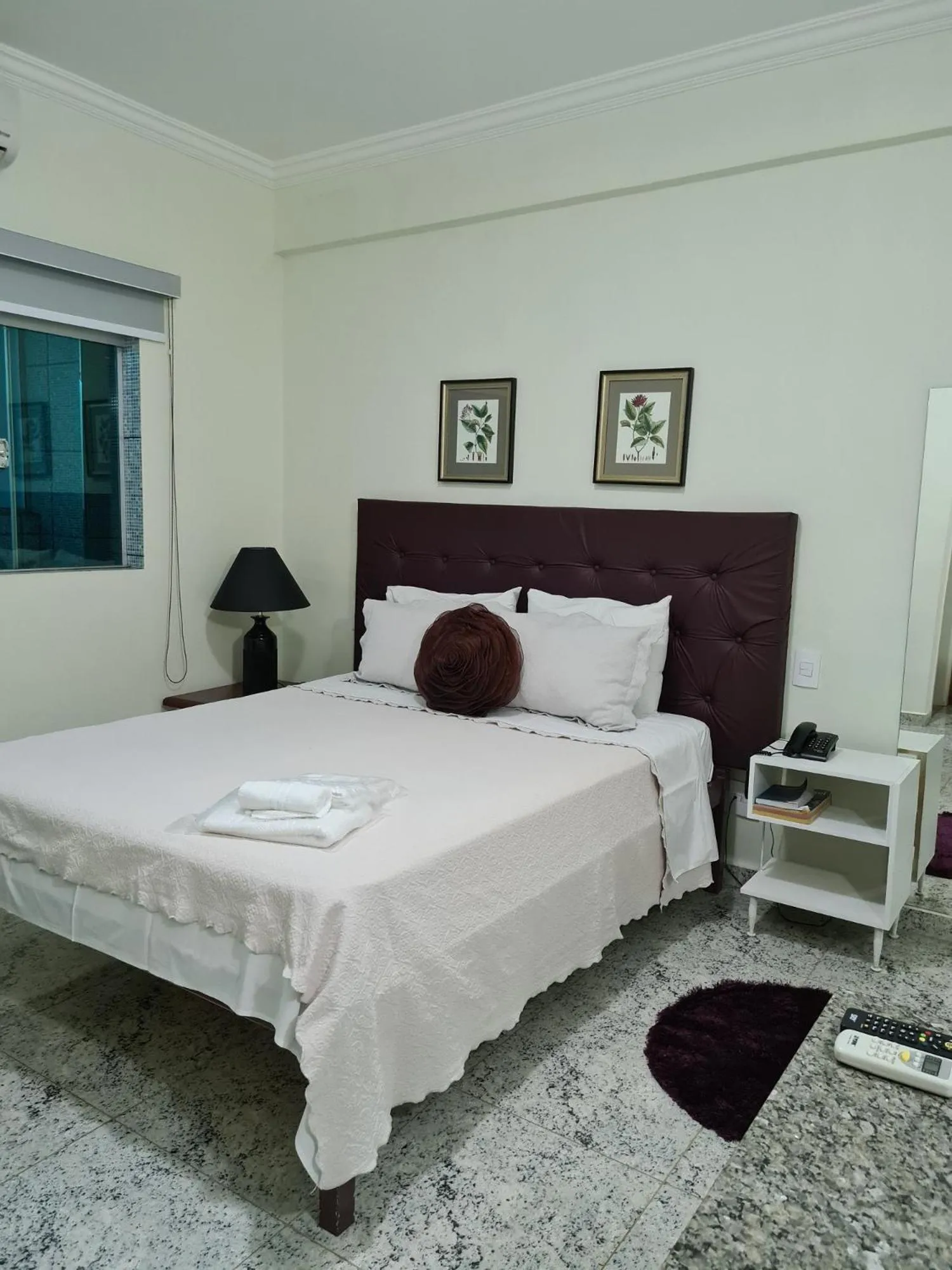 Bed in Hotel Flor de Minas