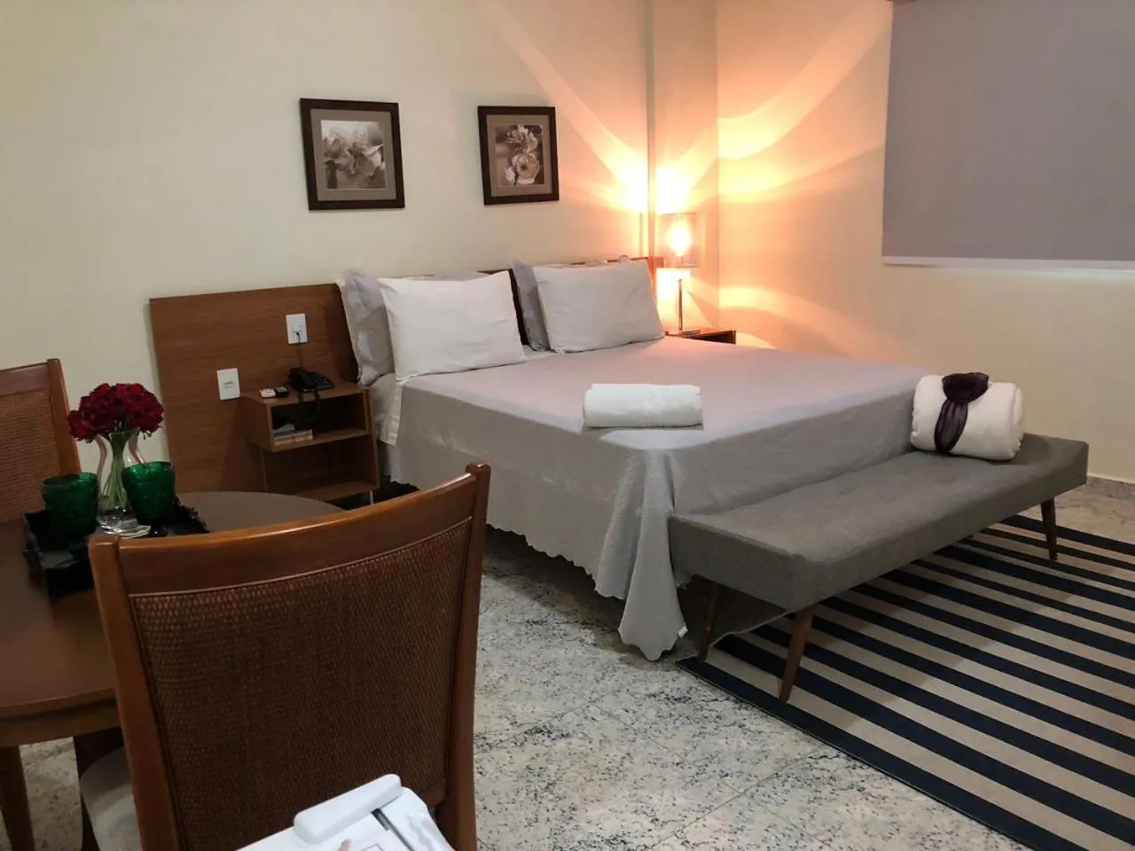 Bed in Hotel Flor de Minas