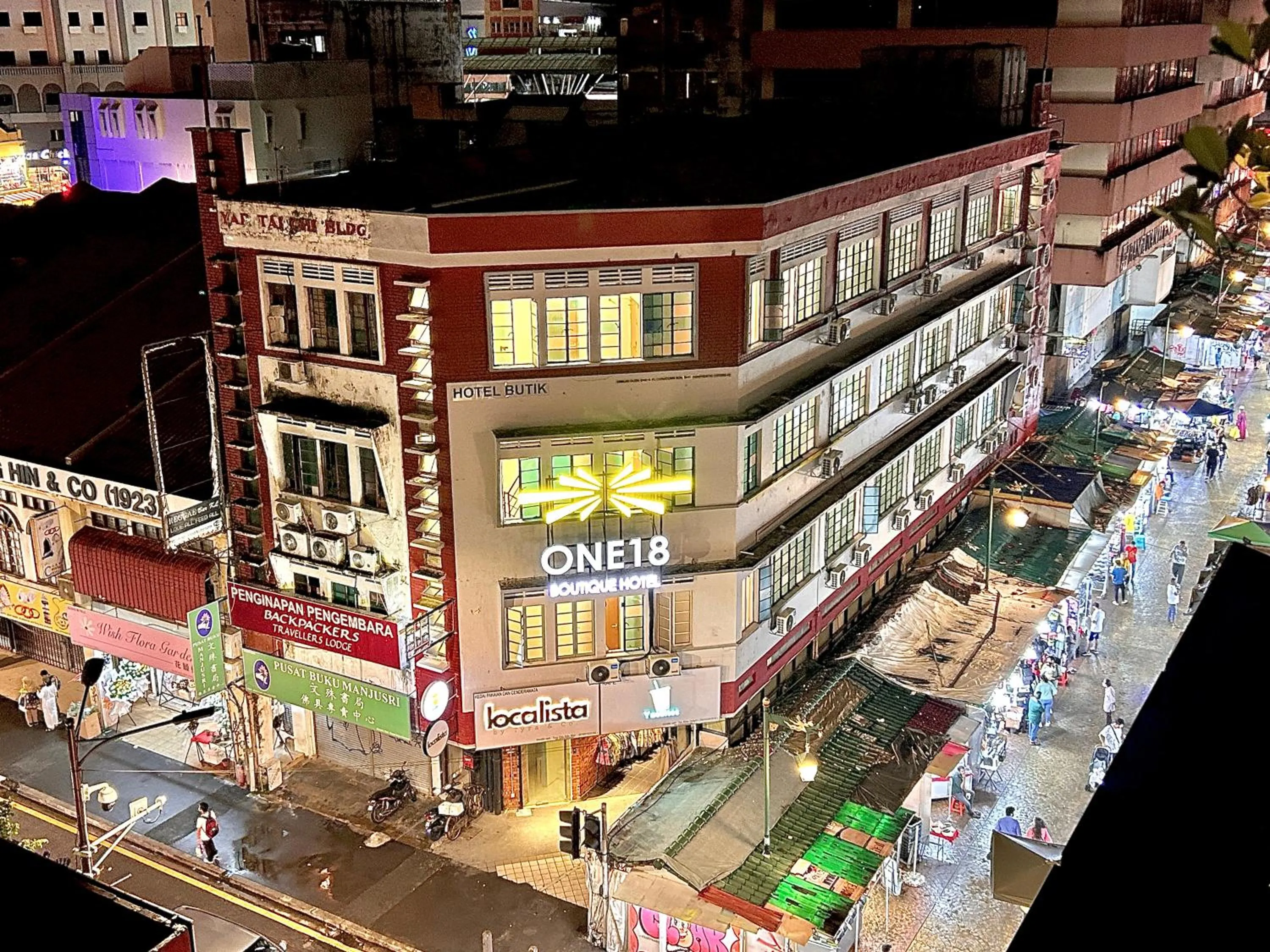 Property building in ONE18 Boutique Hotel