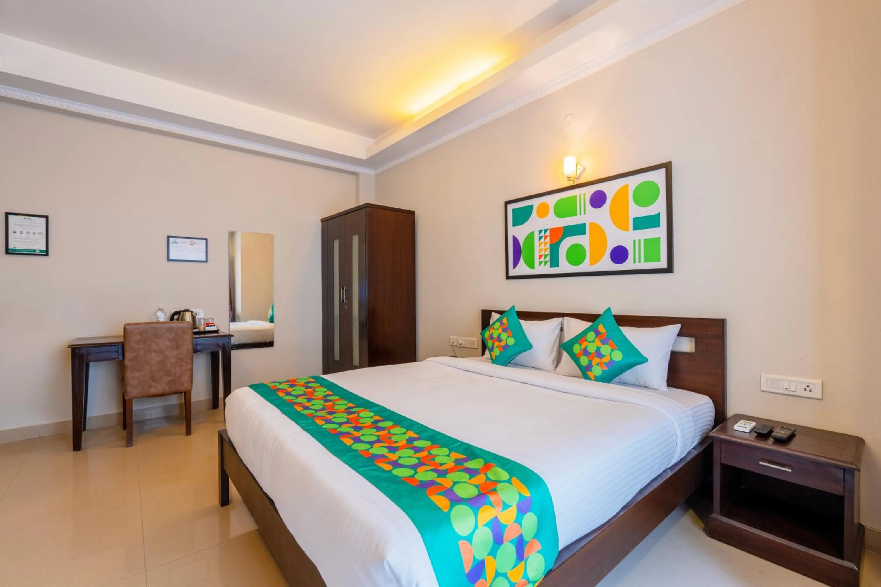 Bedroom, Bed in Treebo Ivory White Inn