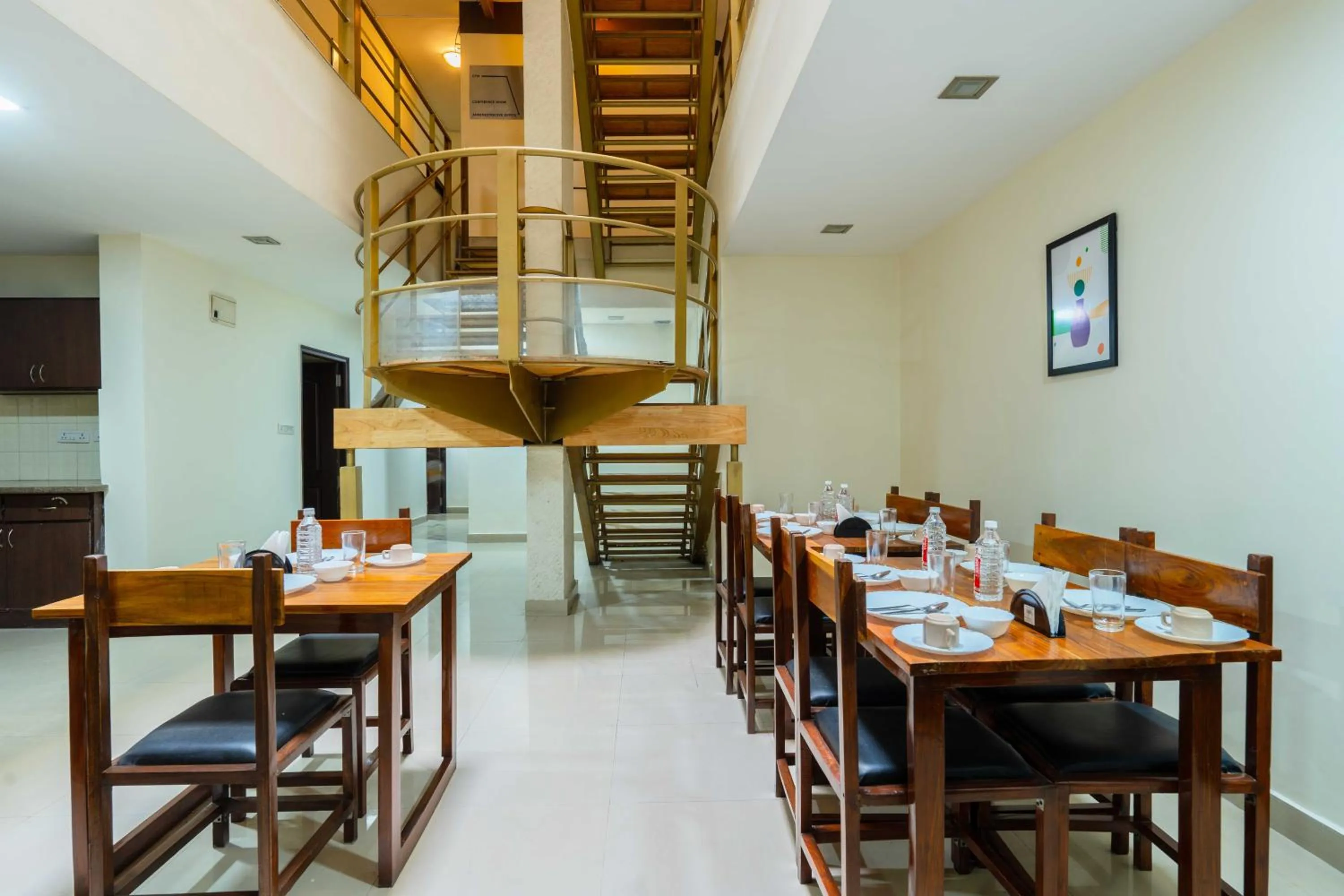 Dining area in Treebo Ivory White Inn