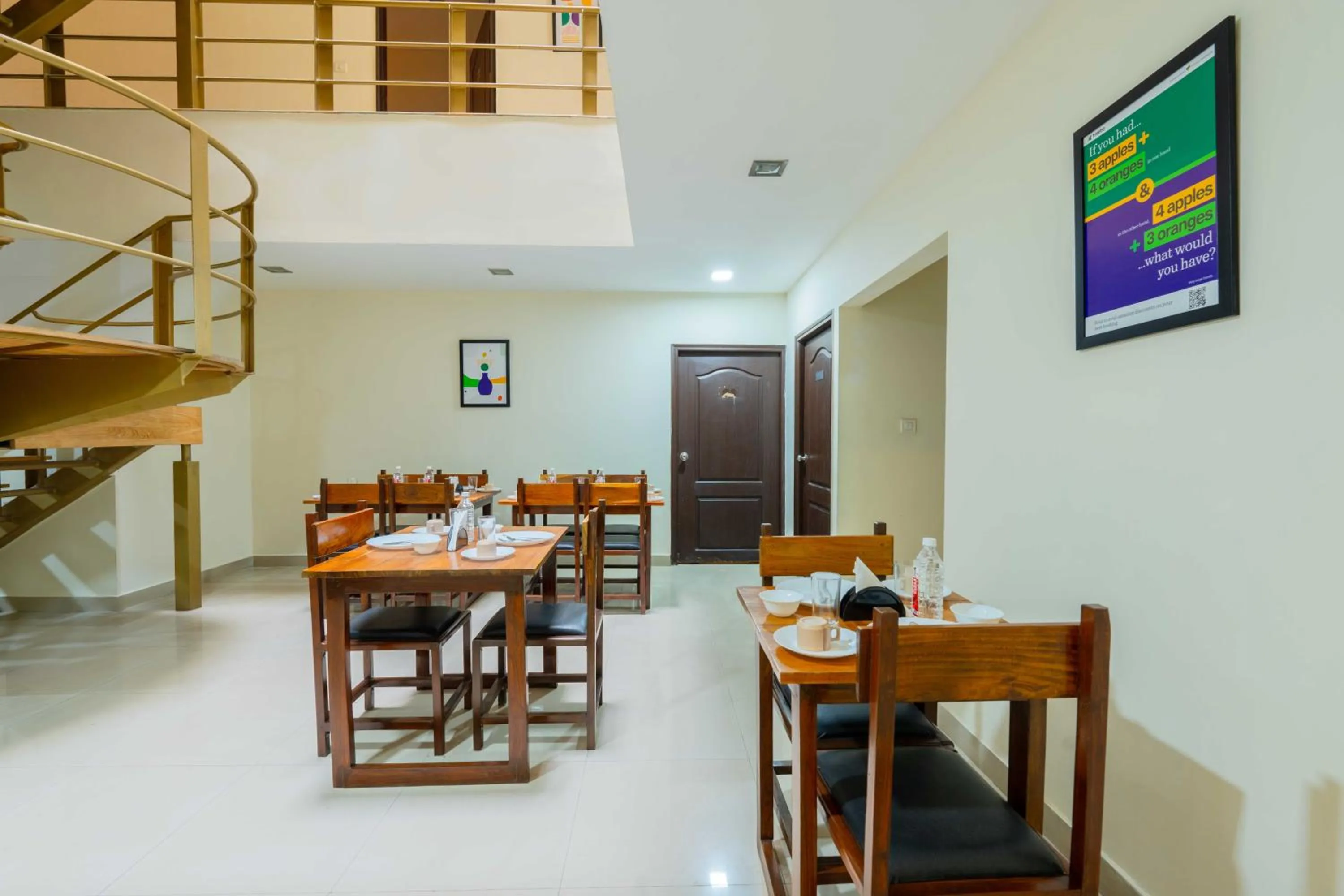 Dining area in Treebo Ivory White Inn