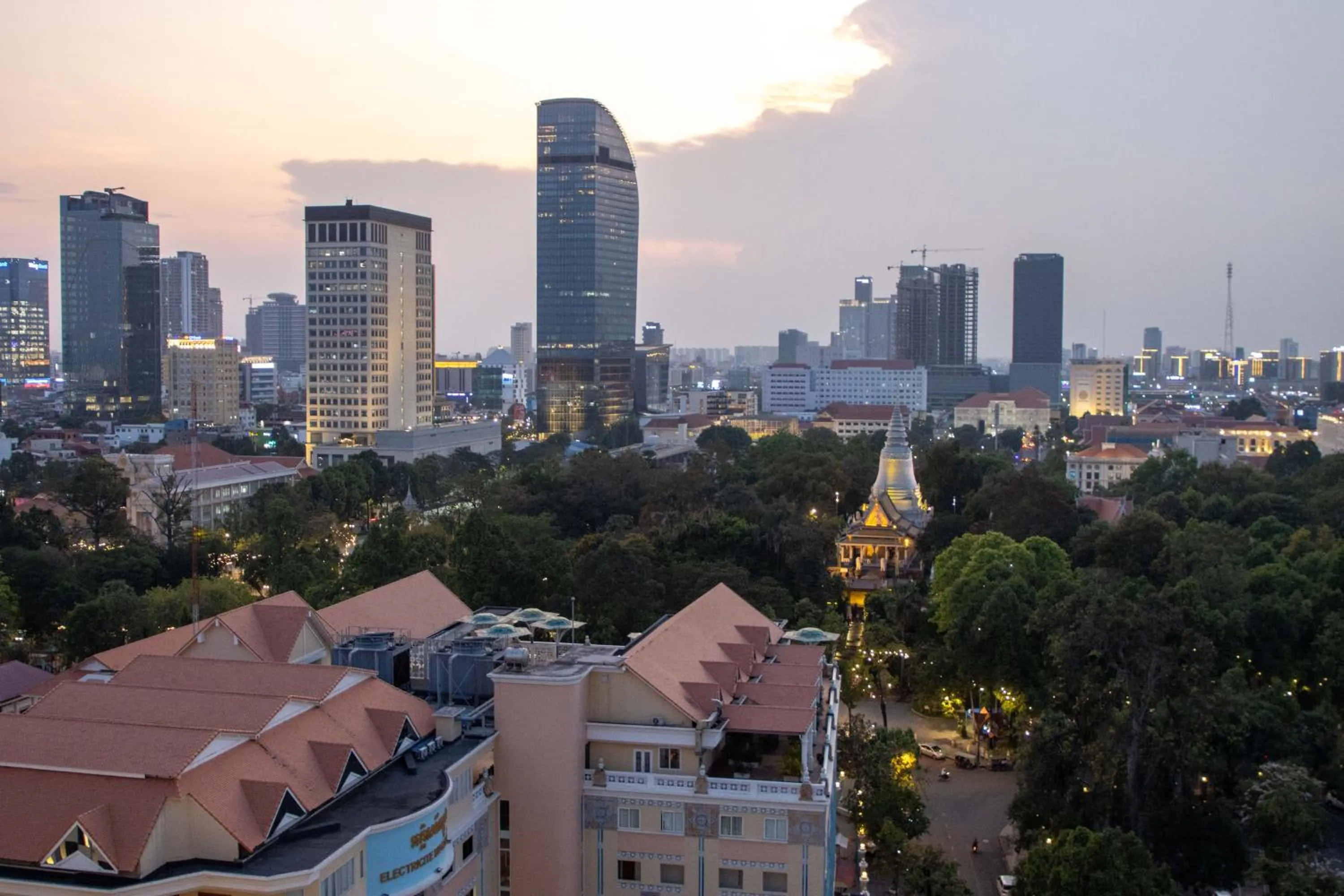 View (from property/room) in X One Hotel