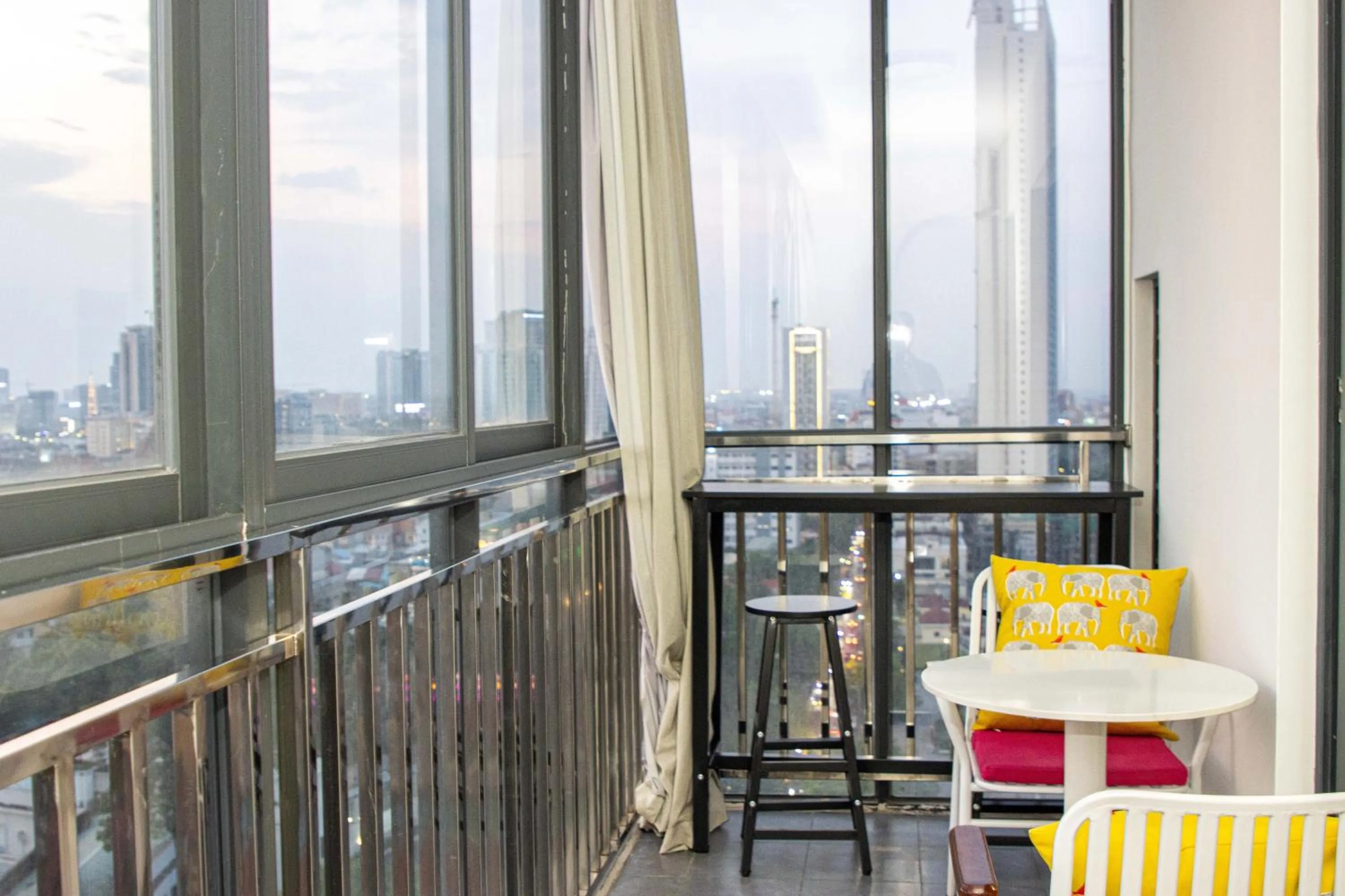 View (from property/room) in X One Hotel