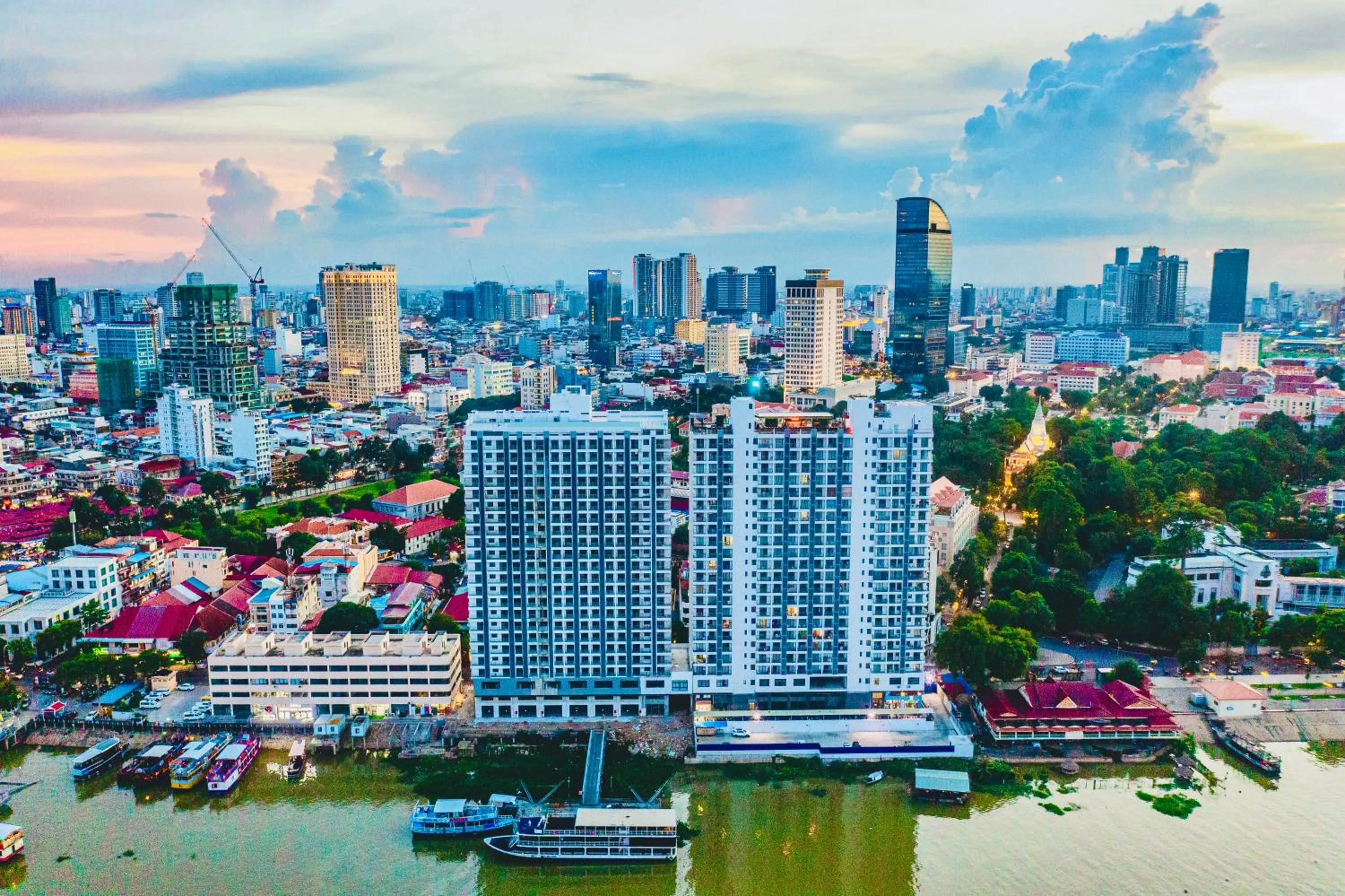 Property building in X One Hotel