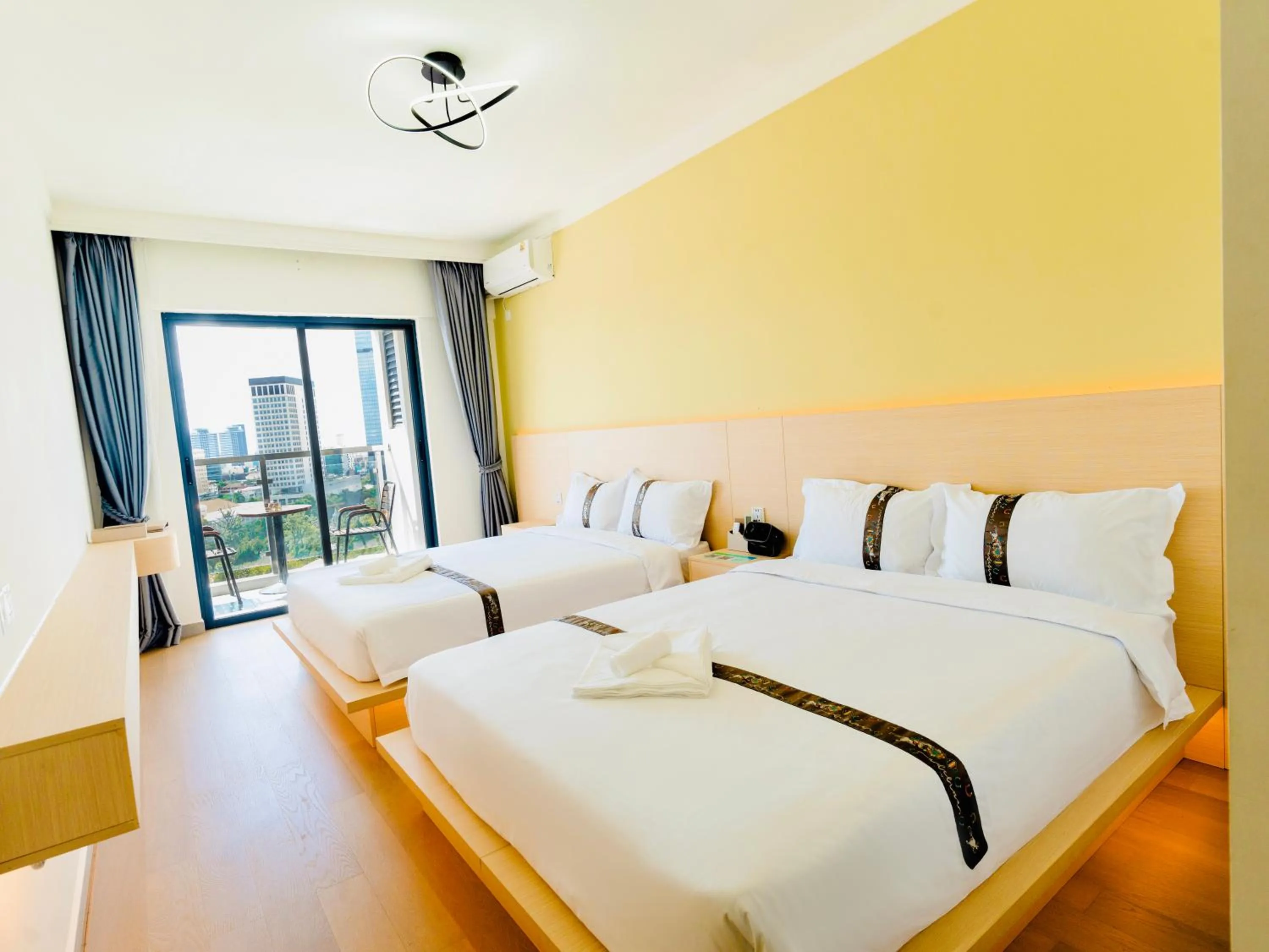 Bedroom, Bed in X One Hotel